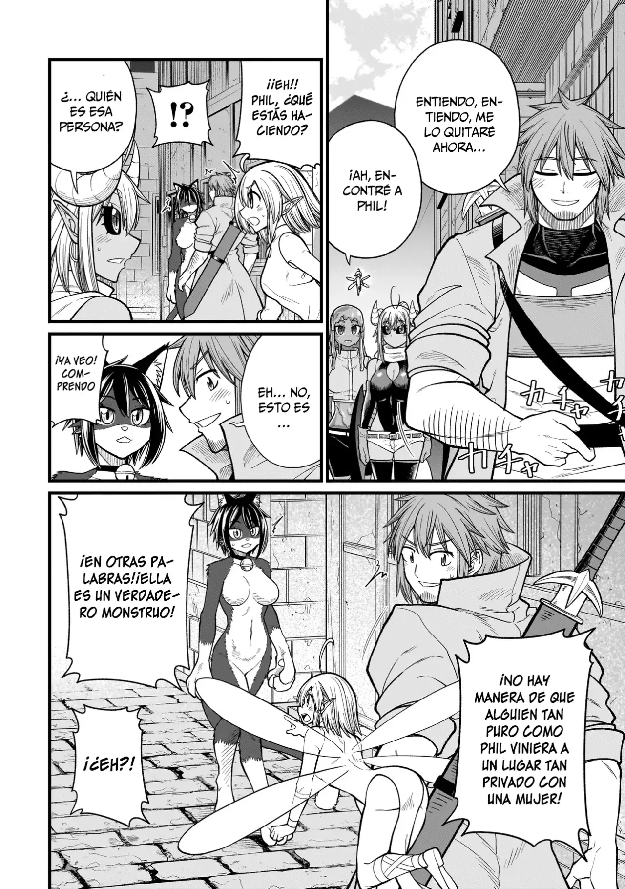 The Former Hero Wants to Lose to Monster Girl Capitulo 16: Cait Sith página 17