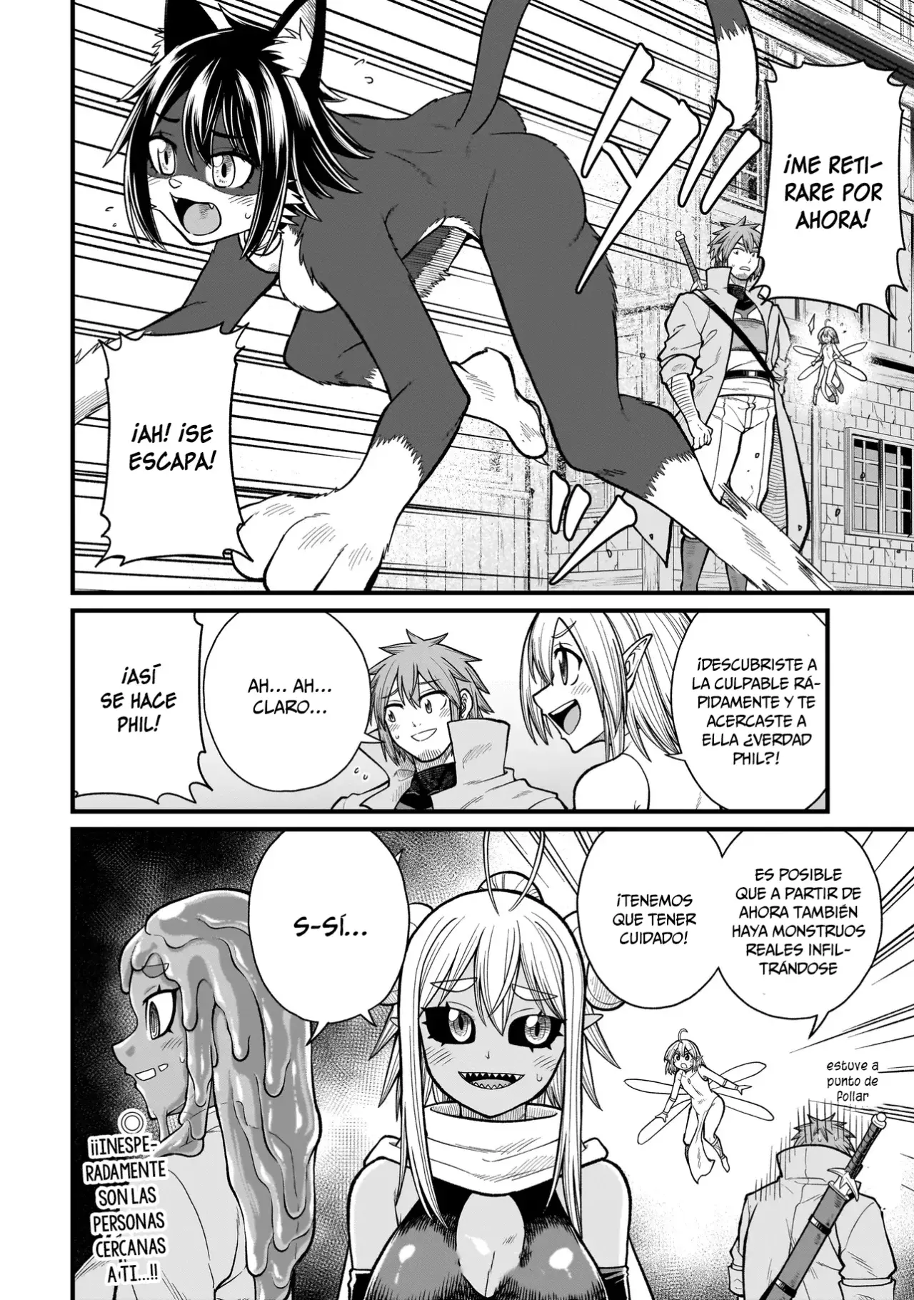 The Former Hero Wants to Lose to Monster Girl Capitulo 16: Cait Sith página 19