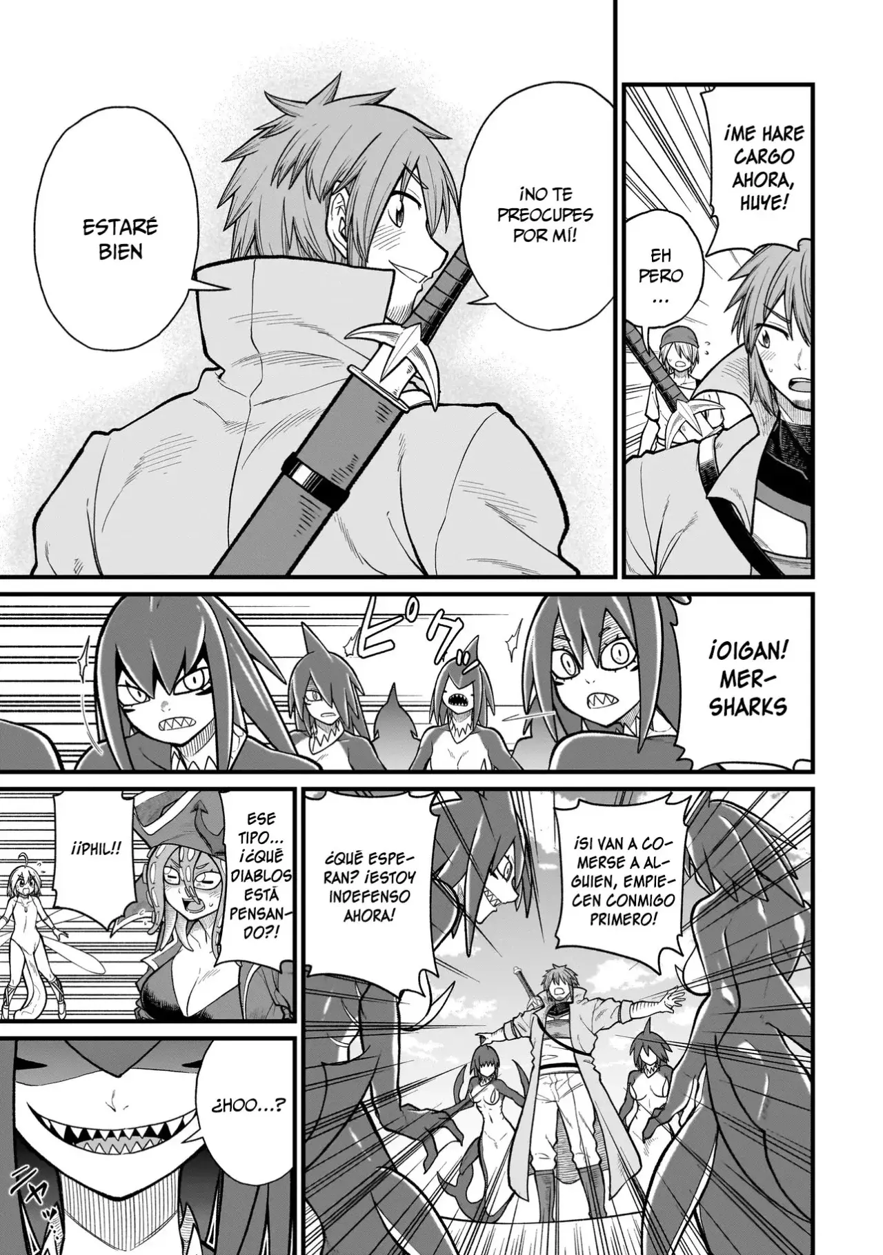 The Former Hero Wants to Lose to Monster Girl Capitulo 18: Mershark página 14