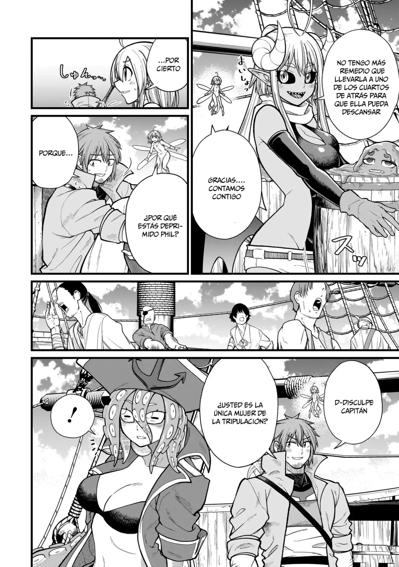 The Former Hero Wants to Lose to Monster Girl Capitulo 18: Mershark página 5