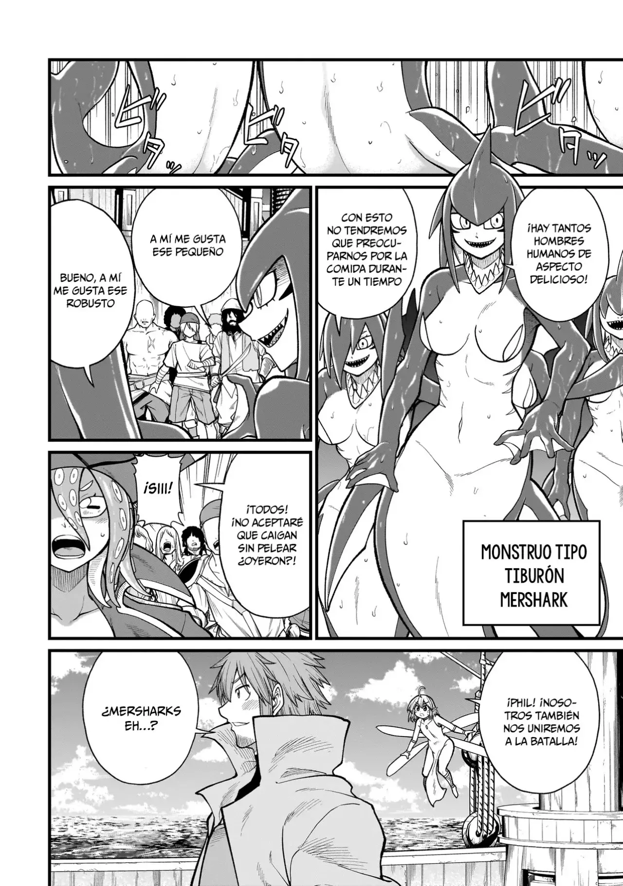 The Former Hero Wants to Lose to Monster Girl Capitulo 18: Mershark página 9