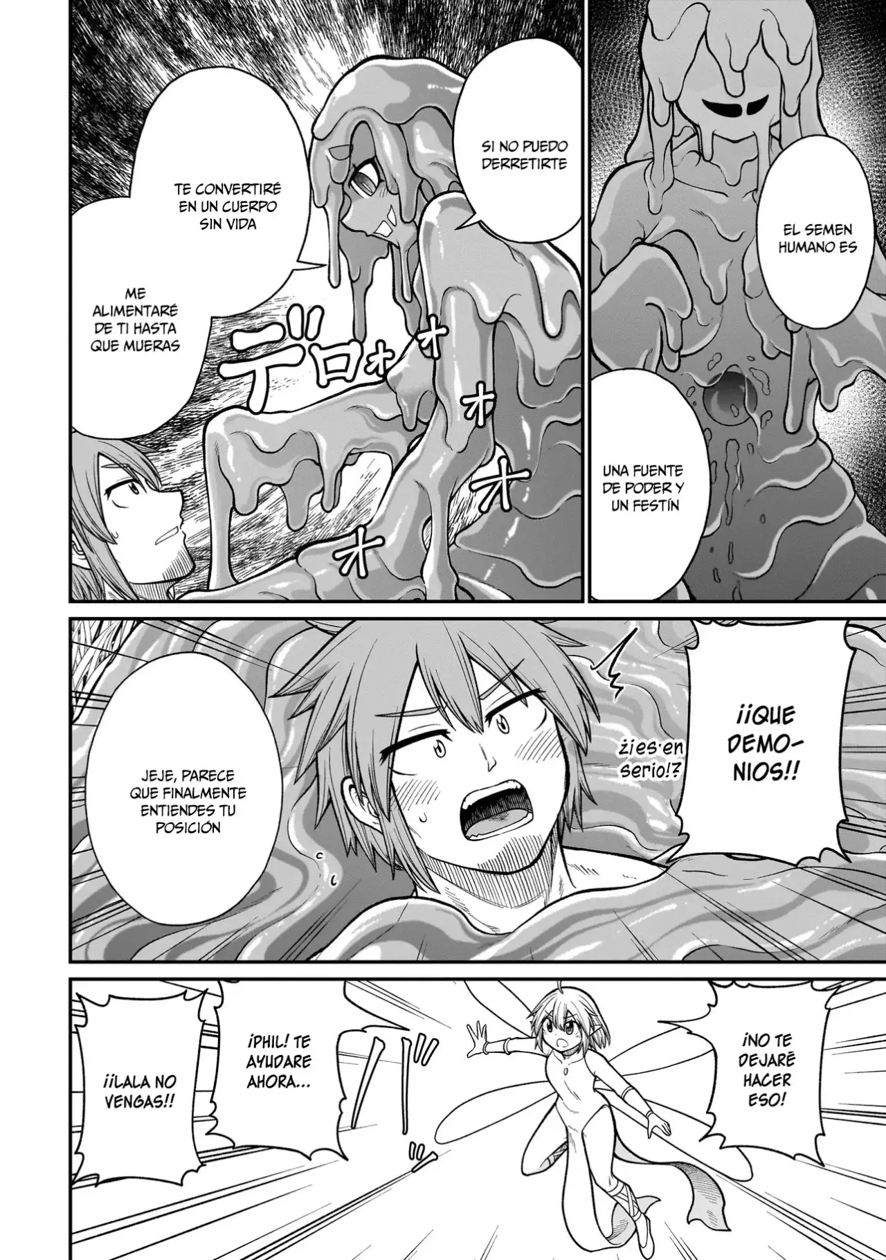 The Former Hero Wants to Lose to Monster Girl Capitulo 2: Slime página 14