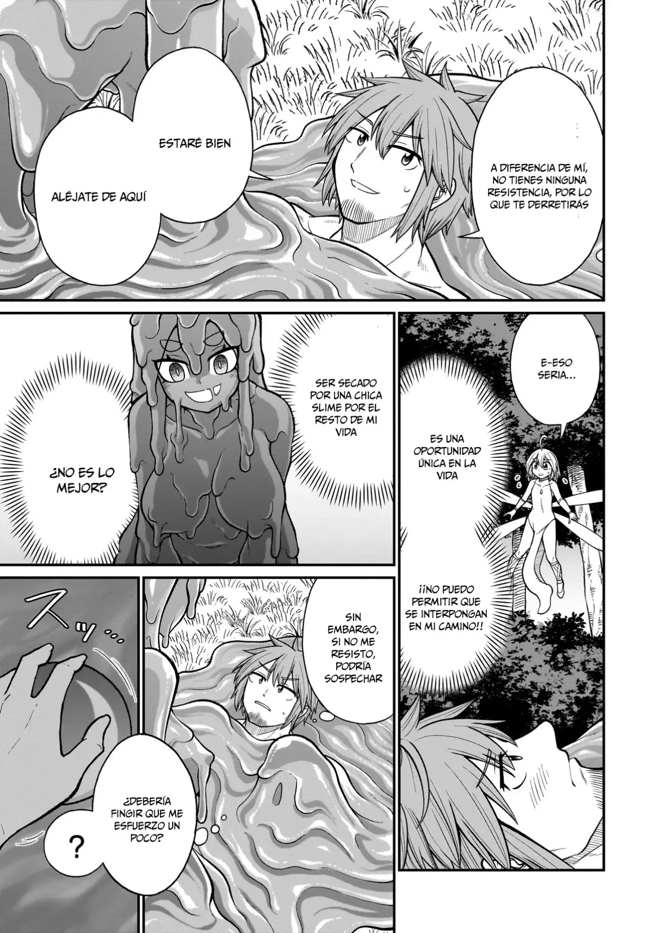 The Former Hero Wants to Lose to Monster Girl Capitulo 2: Slime página 15