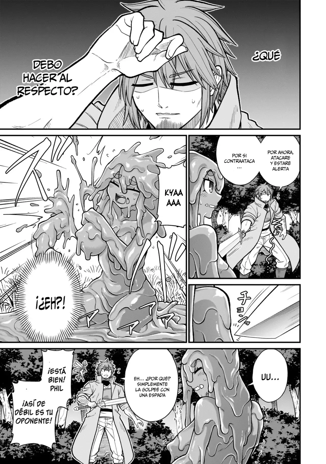The Former Hero Wants to Lose to Monster Girl Capitulo 2: Slime página 7