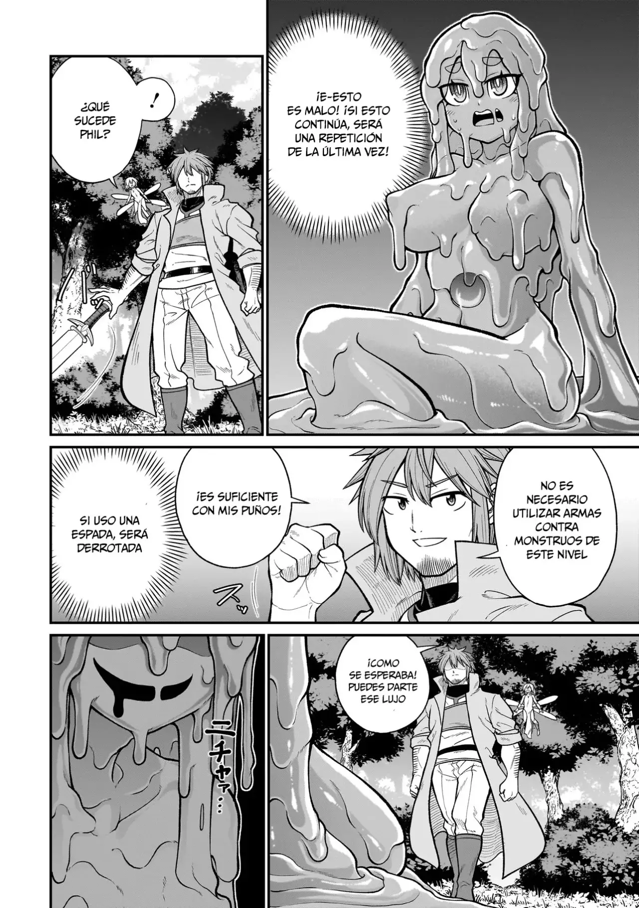 The Former Hero Wants to Lose to Monster Girl Capitulo 2: Slime página 8
