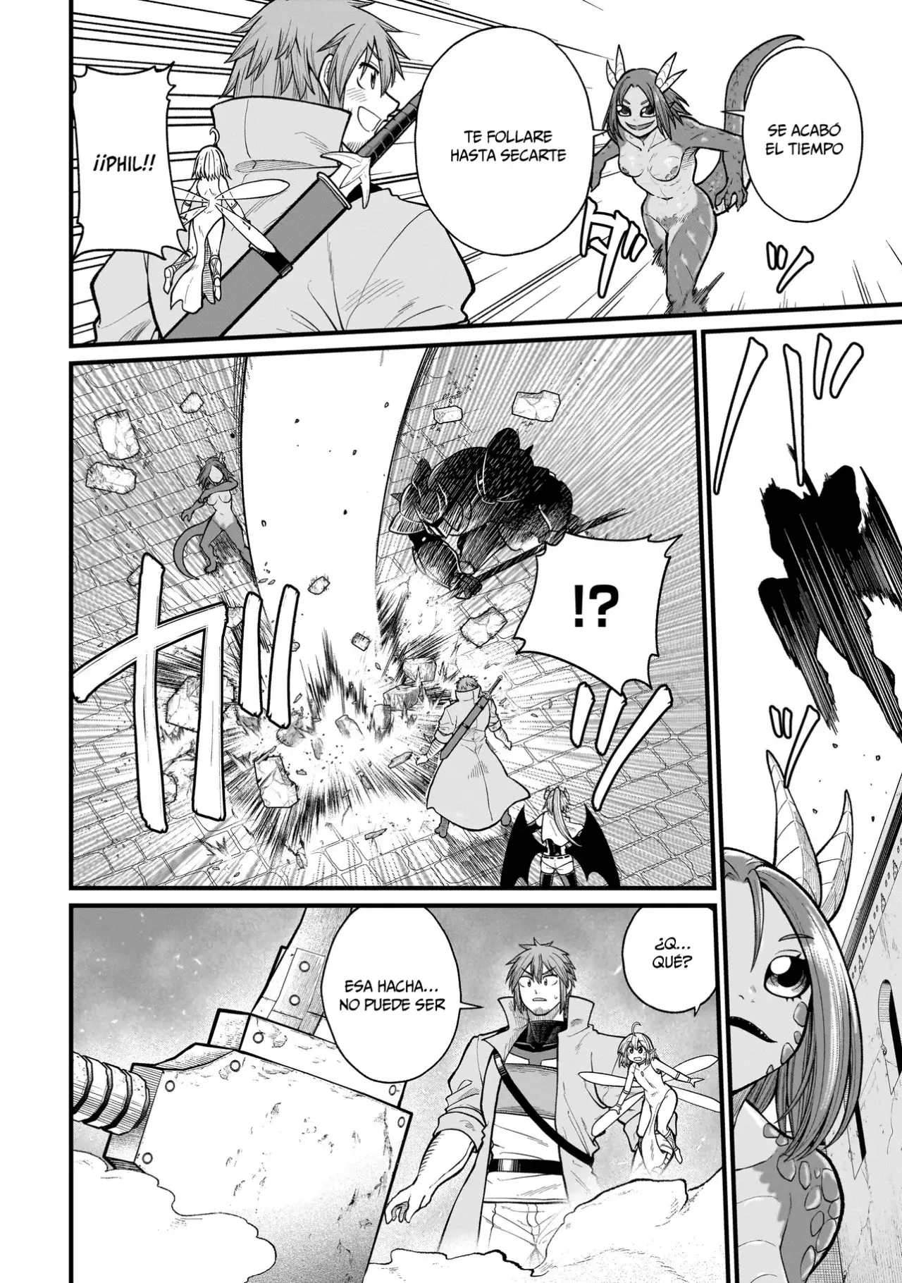 The Former Hero Wants to Lose to Monster Girl Capitulo 24: Salamandra página 13
