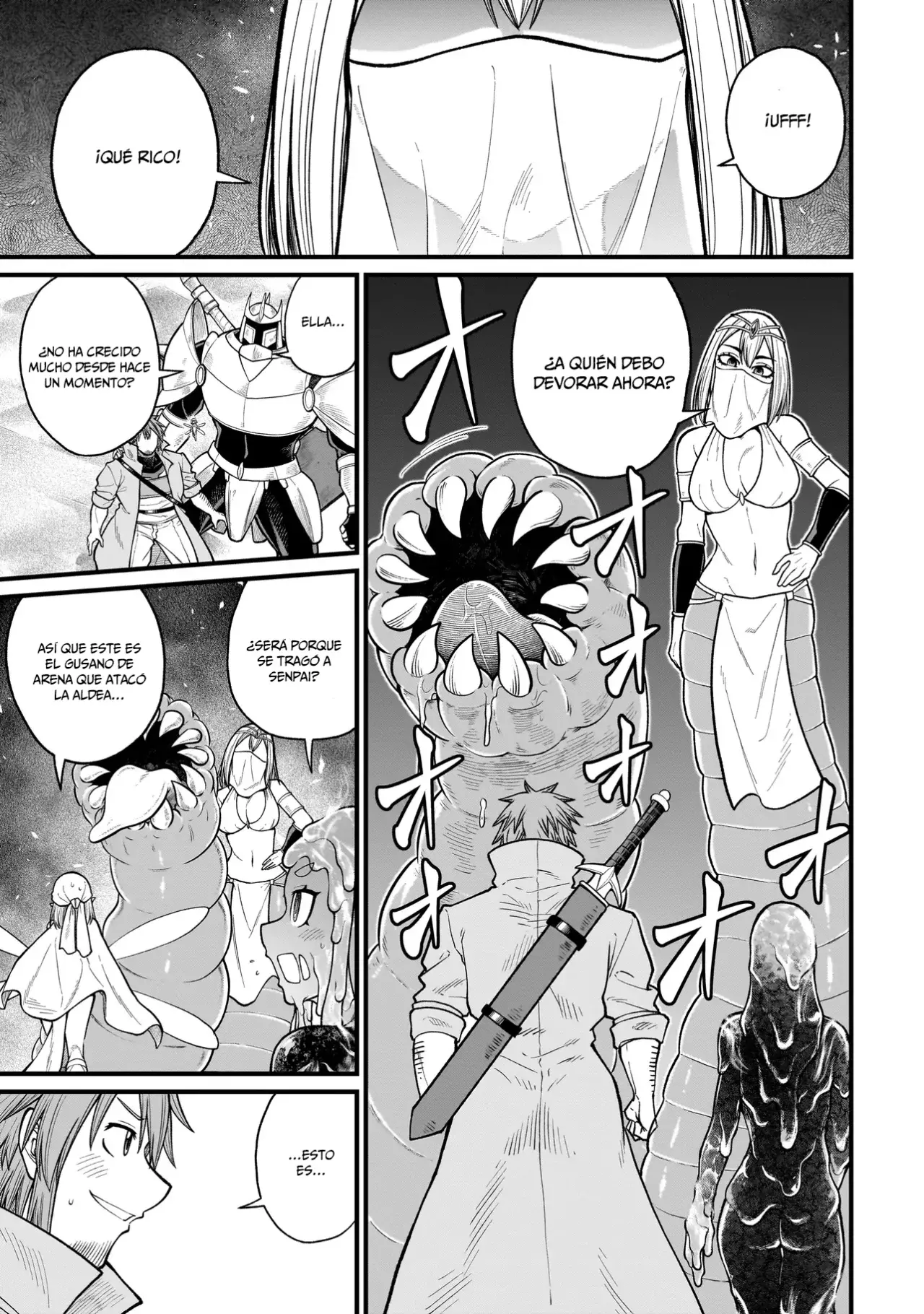 The Former Hero Wants to Lose to Monster Girl Capitulo 26: Gusano de arena página 10