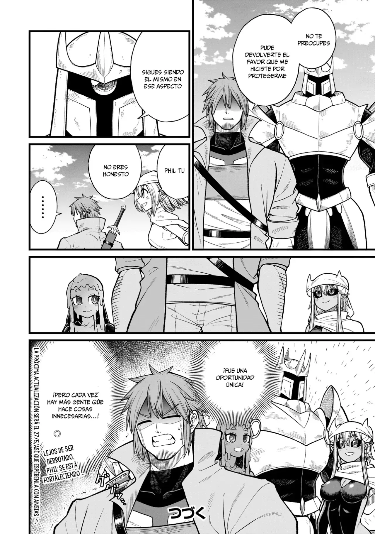 The Former Hero Wants to Lose to Monster Girl Capitulo 26: Gusano de arena página 21