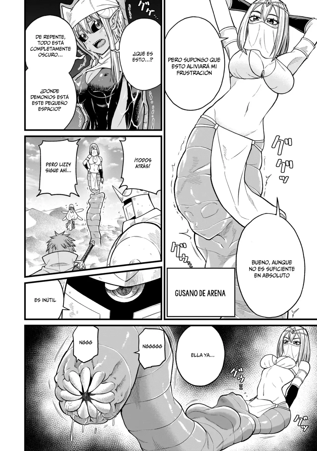 The Former Hero Wants to Lose to Monster Girl Capitulo 26: Gusano de arena página 9