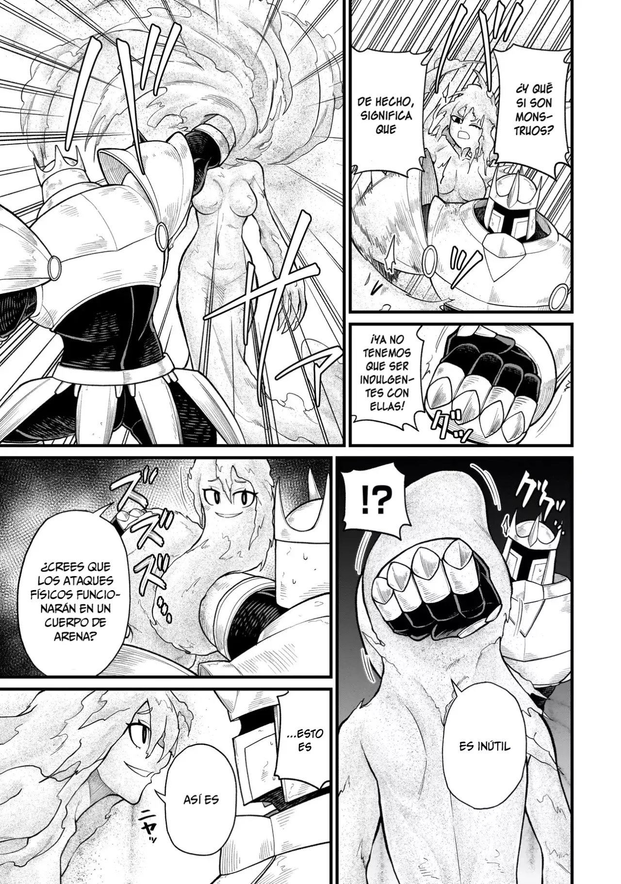 The Former Hero Wants to Lose to Monster Girl Capitulo 27: Golems de arena página 12