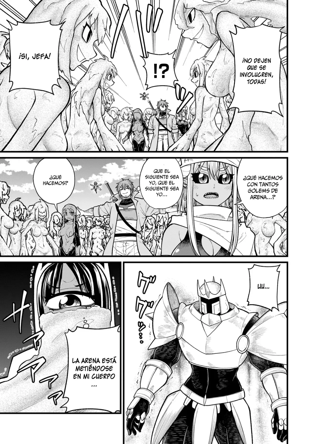 The Former Hero Wants to Lose to Monster Girl Capitulo 27: Golems de arena página 13
