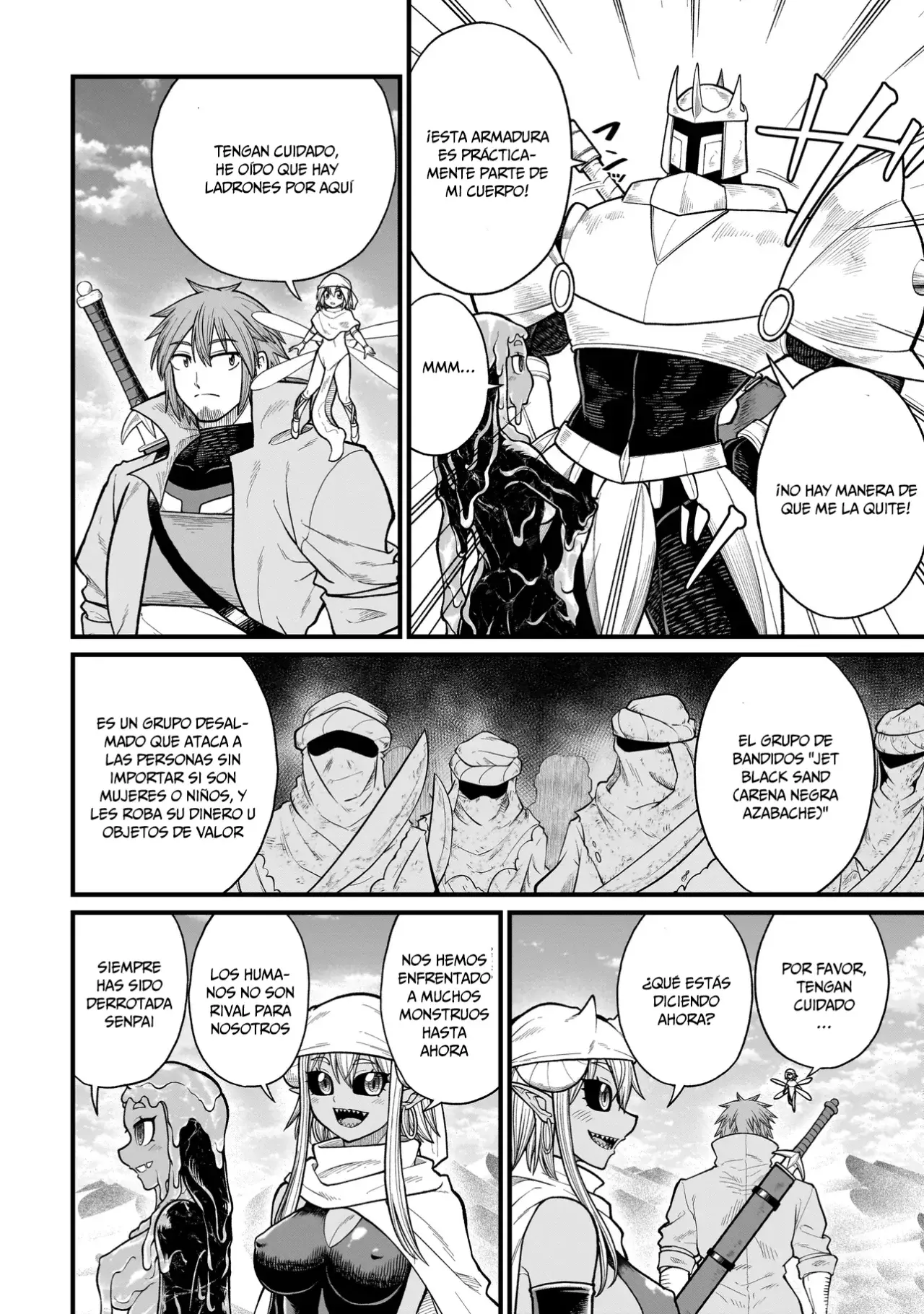 The Former Hero Wants to Lose to Monster Girl Capitulo 27: Golems de arena página 3