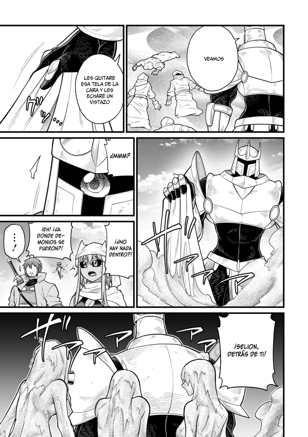 The Former Hero Wants to Lose to Monster Girl Capitulo 27: Golems de arena página 8