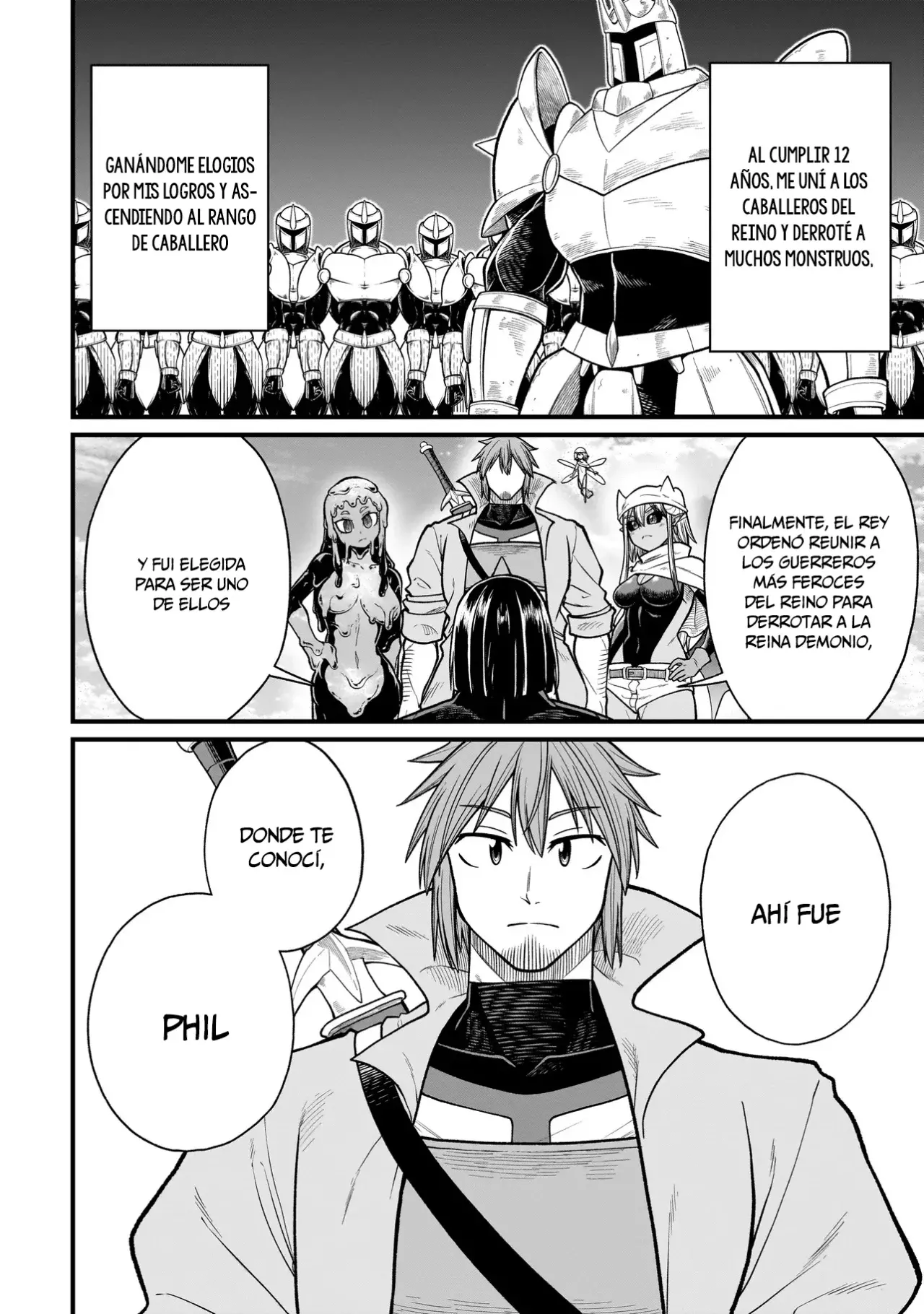 The Former Hero Wants to Lose to Monster Girl Capitulo 29: selion página 3