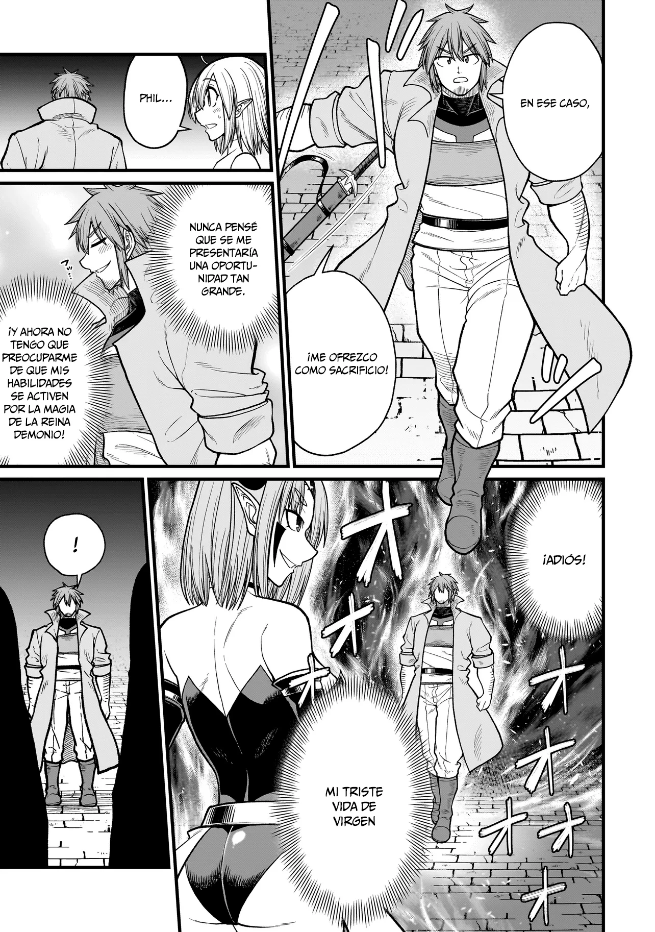 The Former Hero Wants to Lose to Monster Girl Capitulo 38 página 8