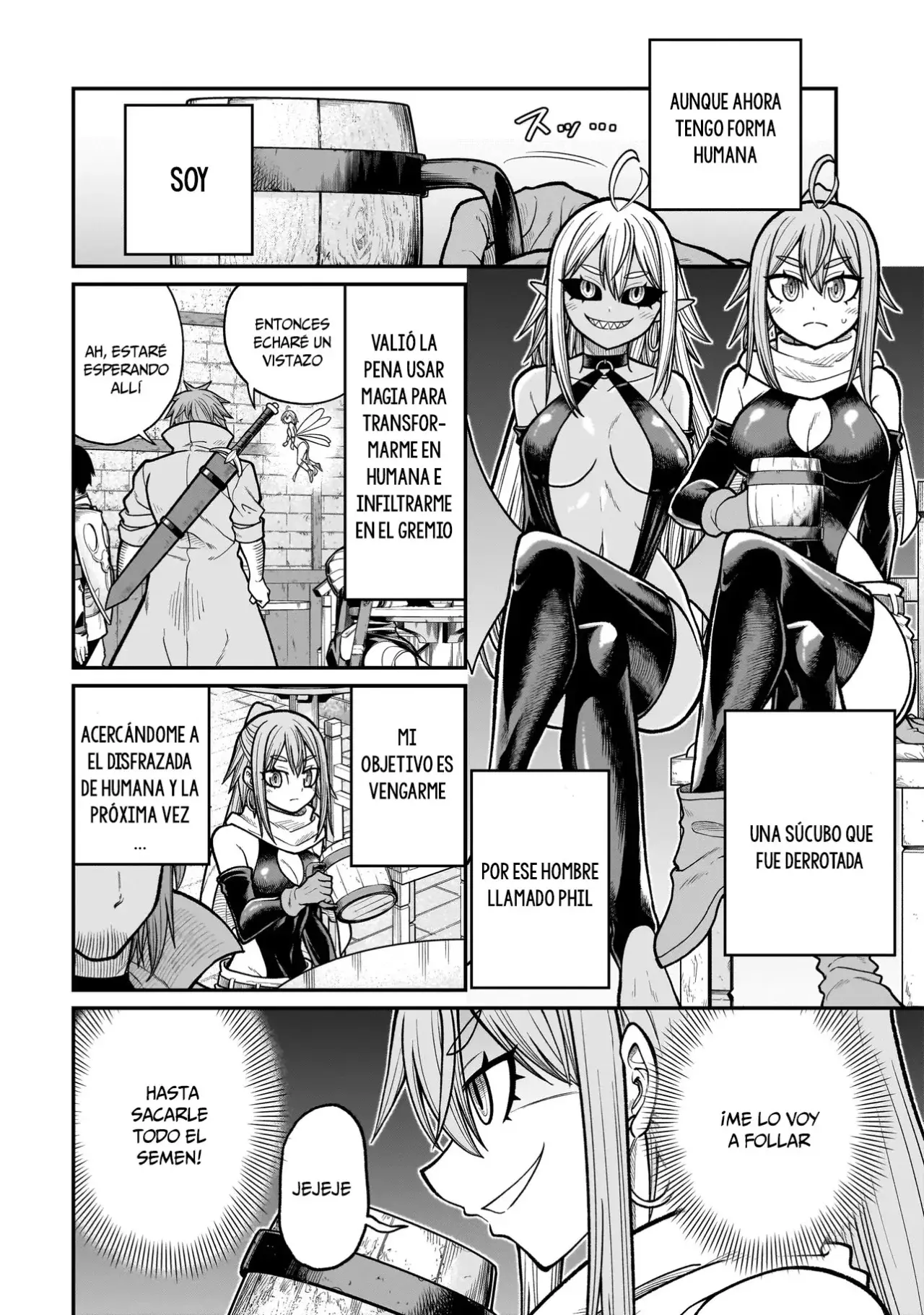 The Former Hero Wants to Lose to Monster Girl Capitulo 4: Venganza página 2