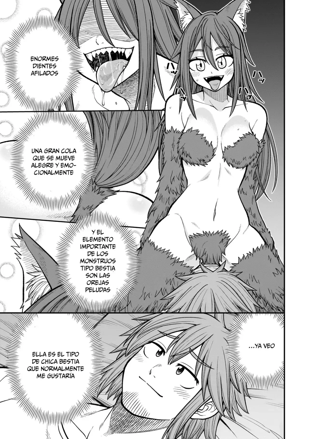 The Former Hero Wants to Lose to Monster Girl Capitulo 5: Mujer lobo página 11