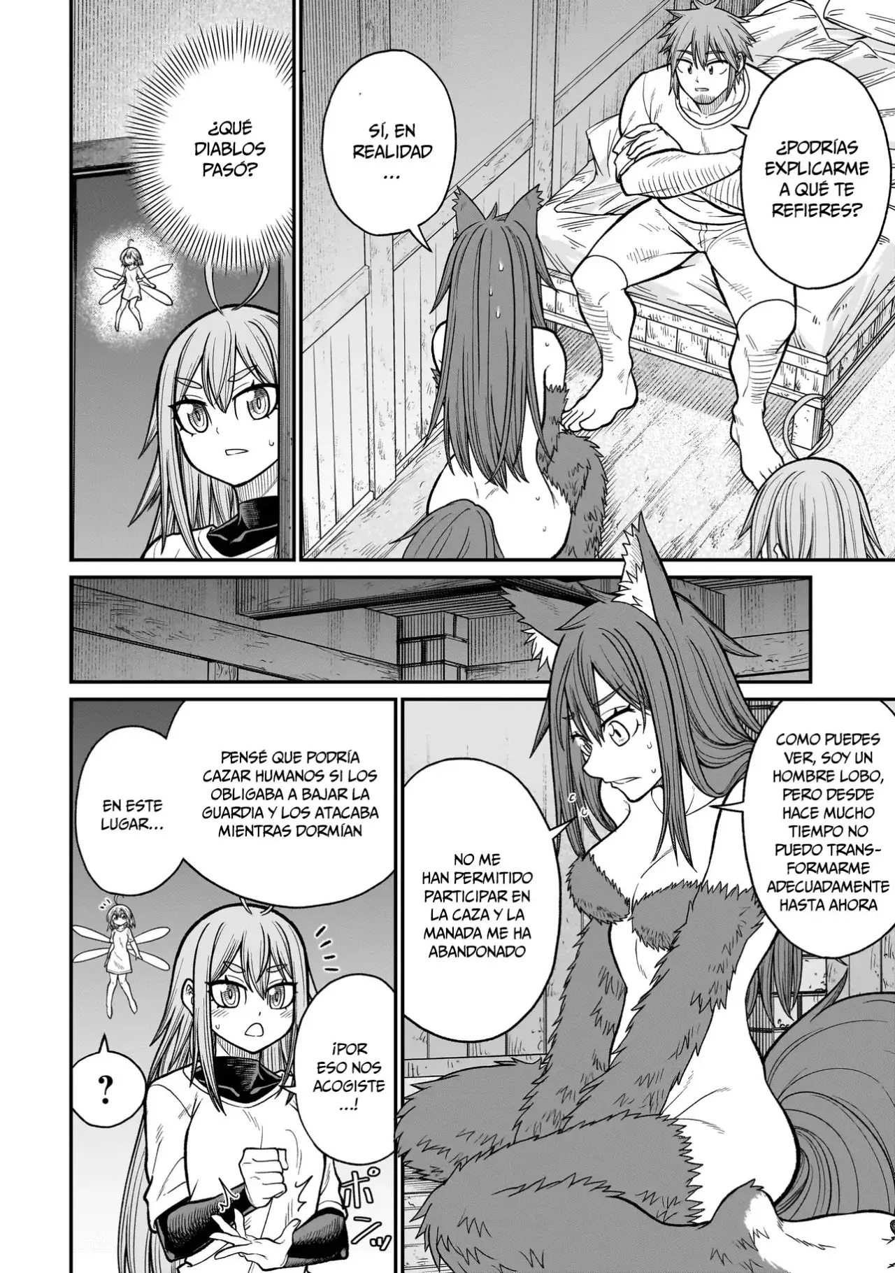 The Former Hero Wants to Lose to Monster Girl Capitulo 5: Mujer lobo página 14