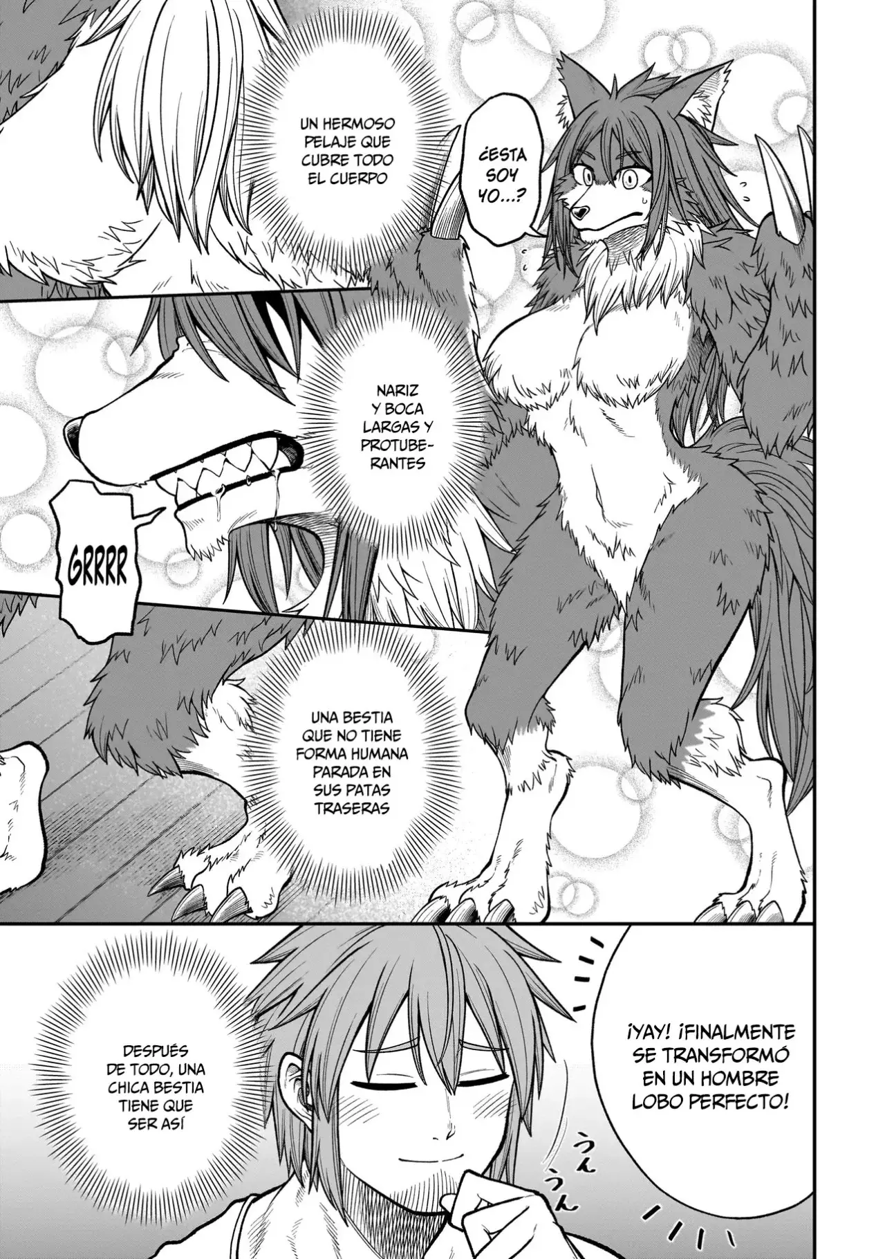The Former Hero Wants to Lose to Monster Girl Capitulo 5: Mujer lobo página 19