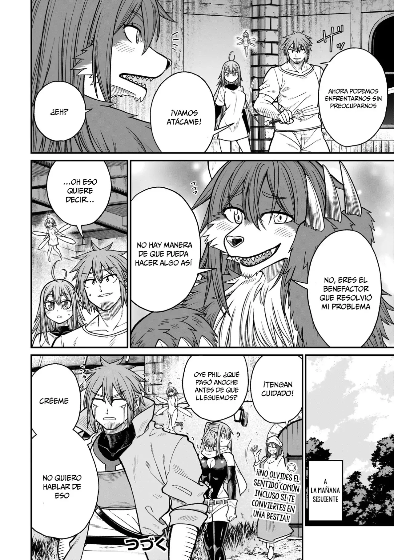 The Former Hero Wants to Lose to Monster Girl Capitulo 5: Mujer lobo página 20