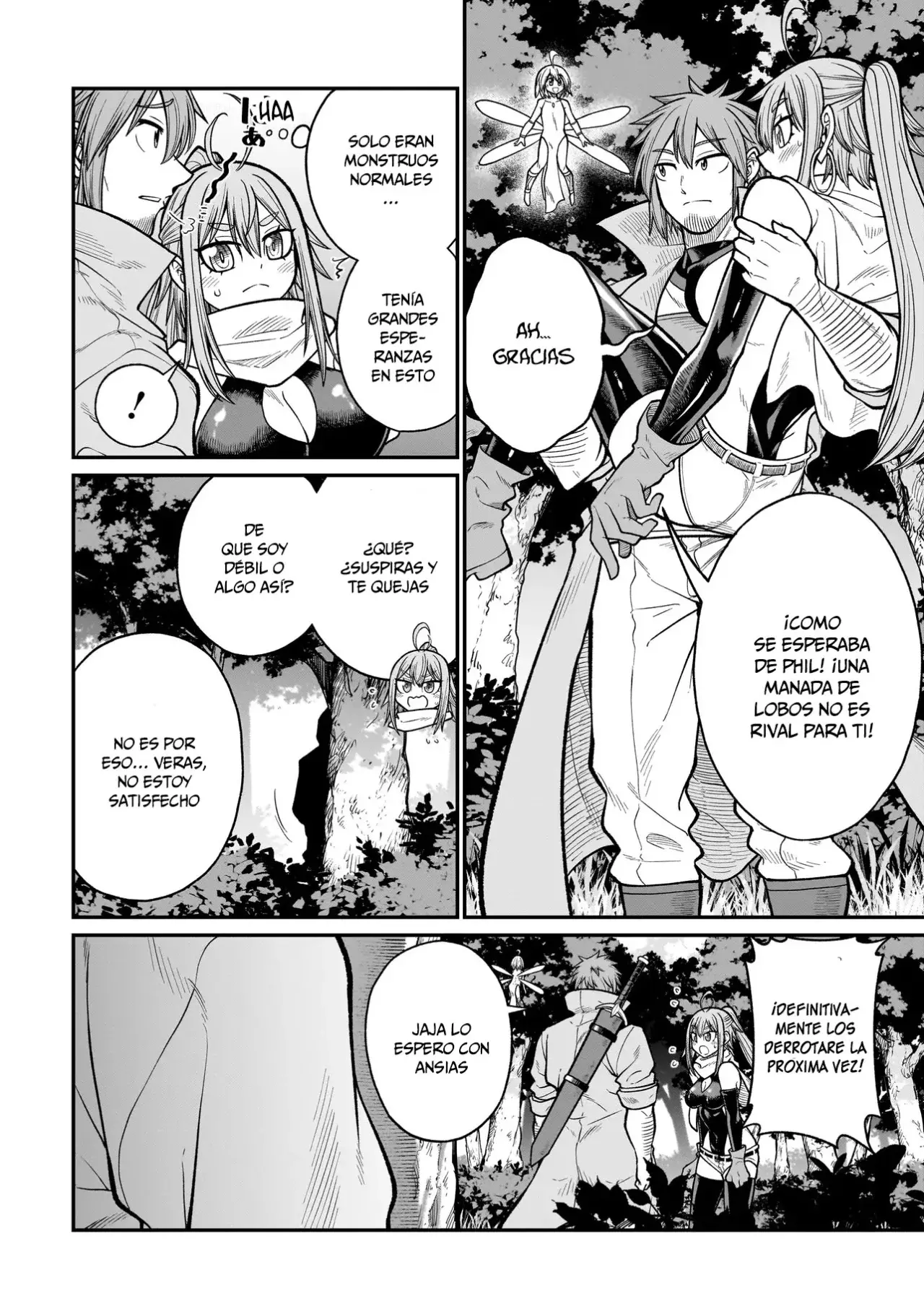 The Former Hero Wants to Lose to Monster Girl Capitulo 5: Mujer lobo página 4