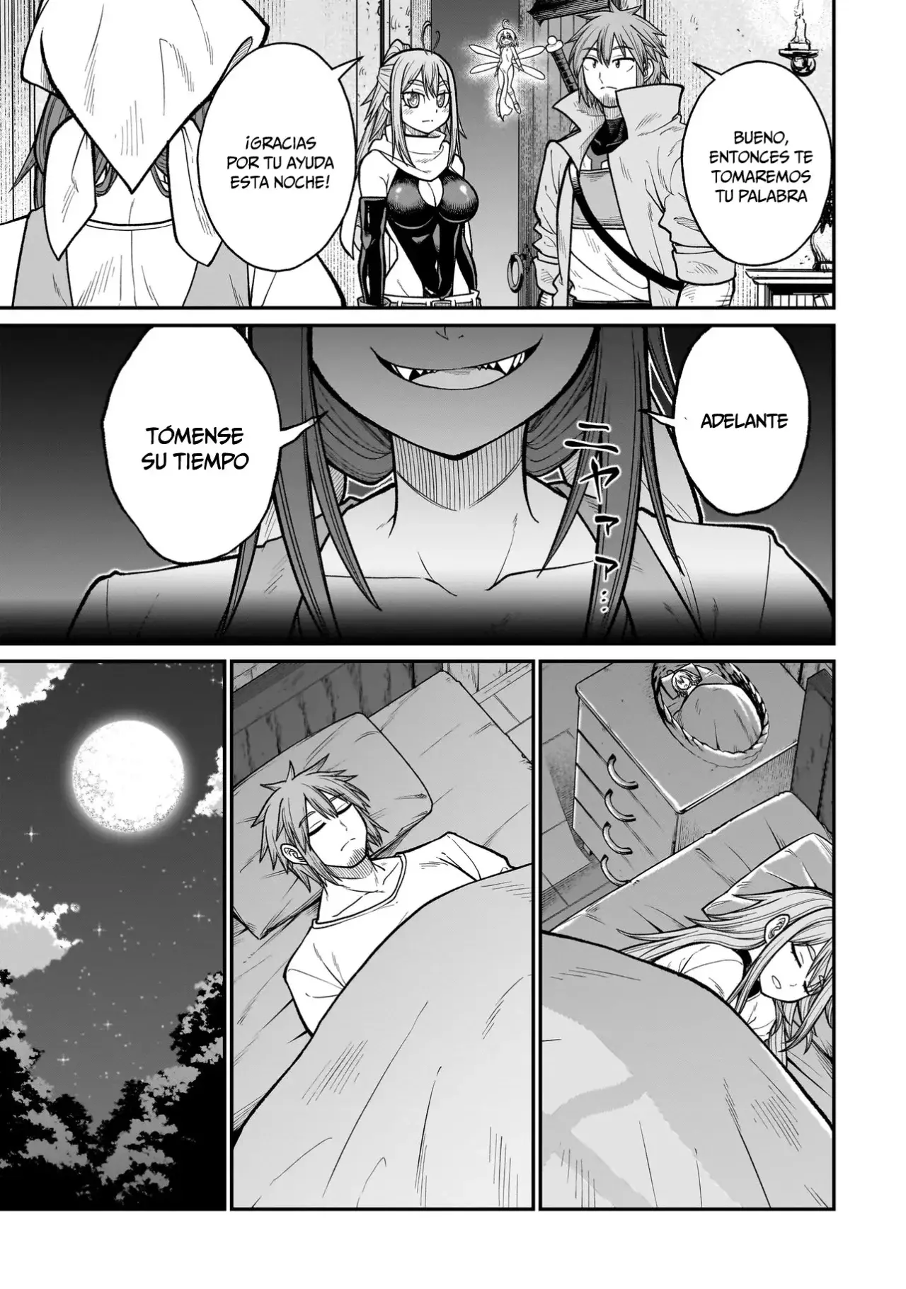 The Former Hero Wants to Lose to Monster Girl Capitulo 5: Mujer lobo página 7