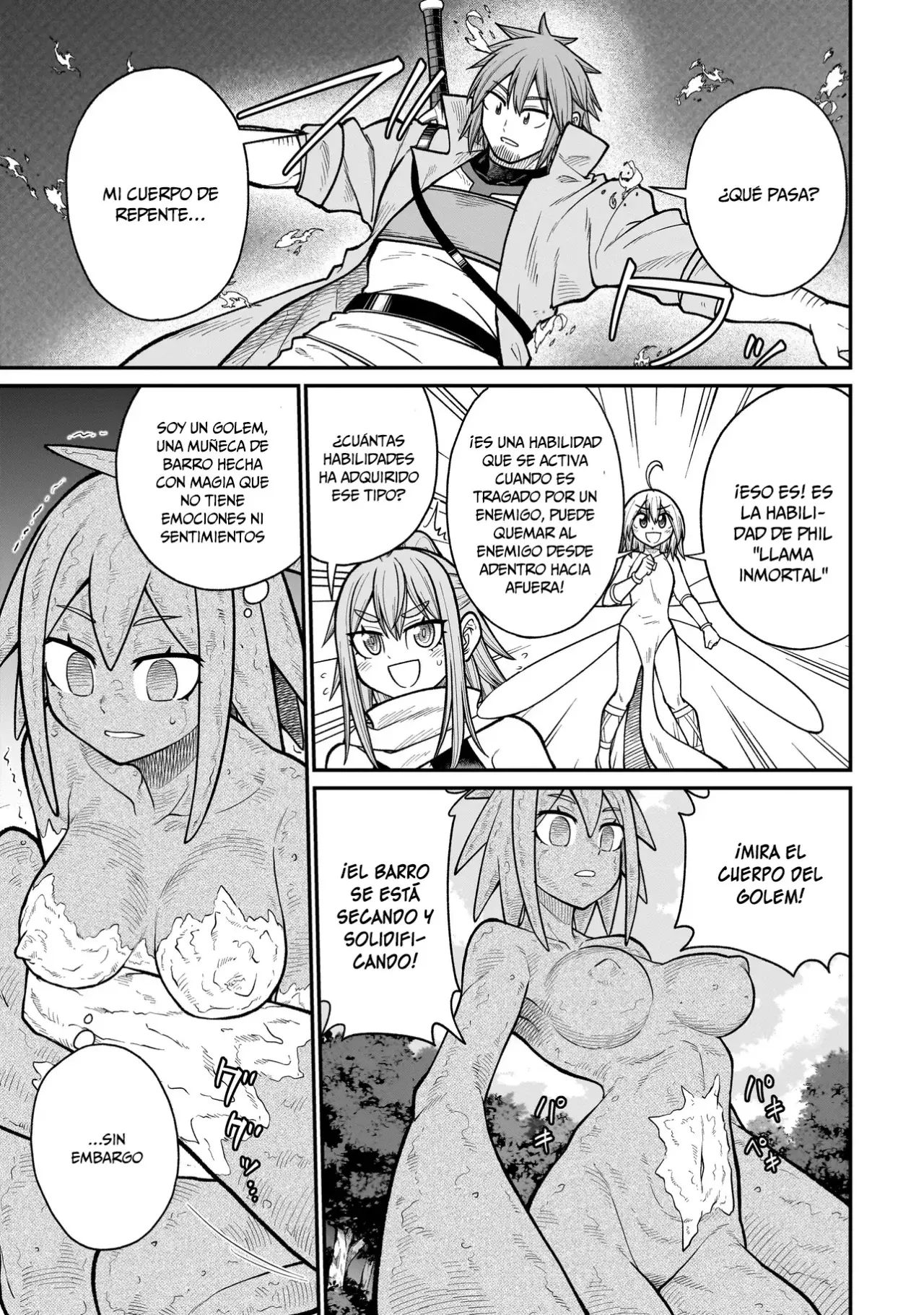 The Former Hero Wants to Lose to Monster Girl Capitulo 6: Golems página 15