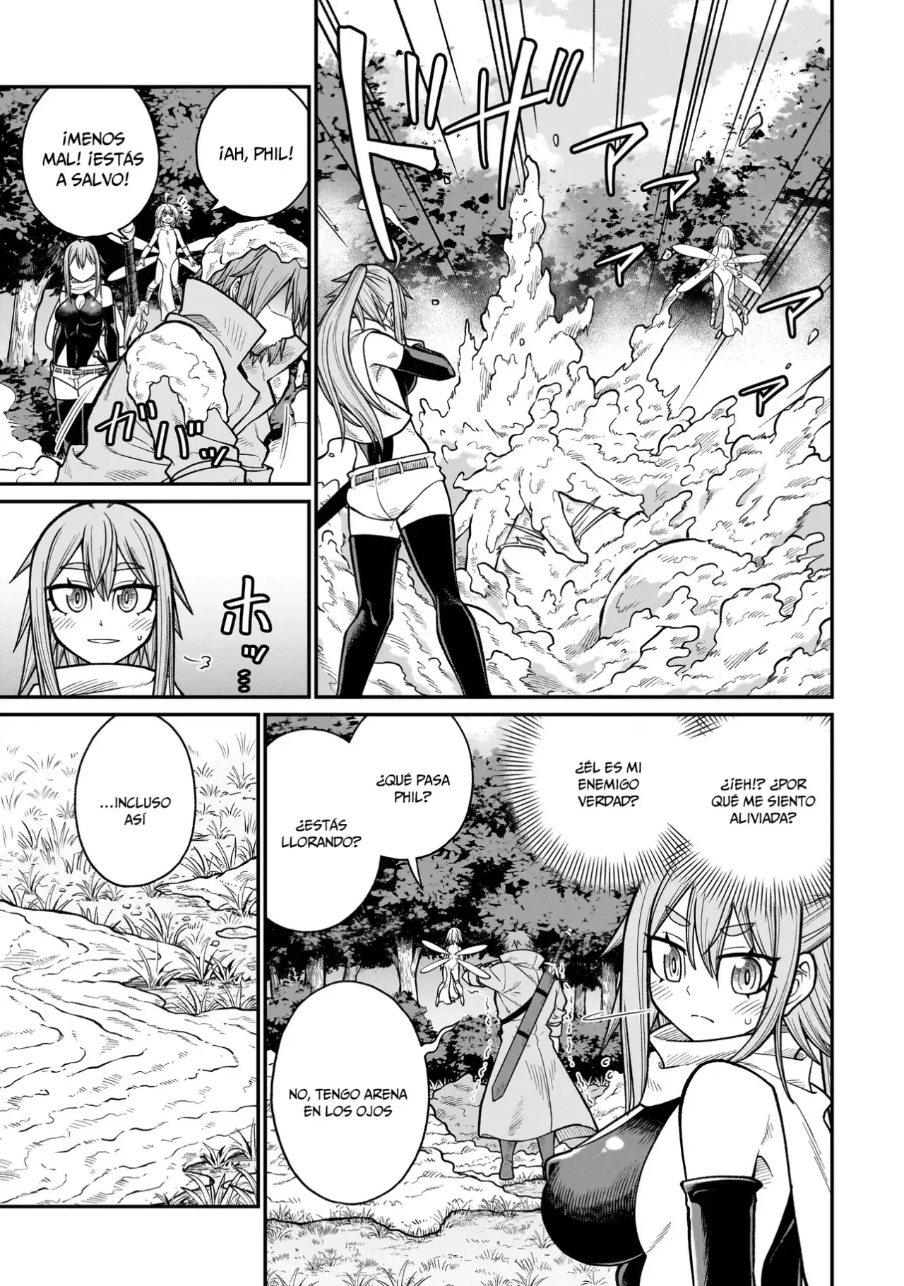 The Former Hero Wants to Lose to Monster Girl Capitulo 6: Golems página 17
