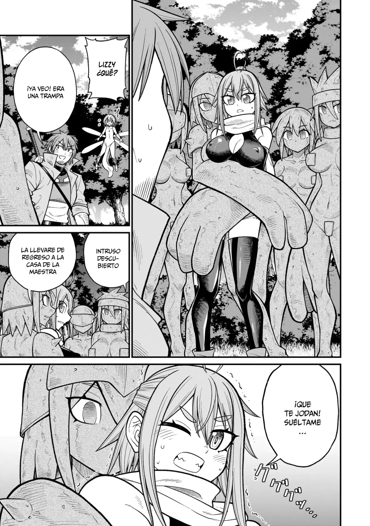 The Former Hero Wants to Lose to Monster Girl Capitulo 6: Golems página 5