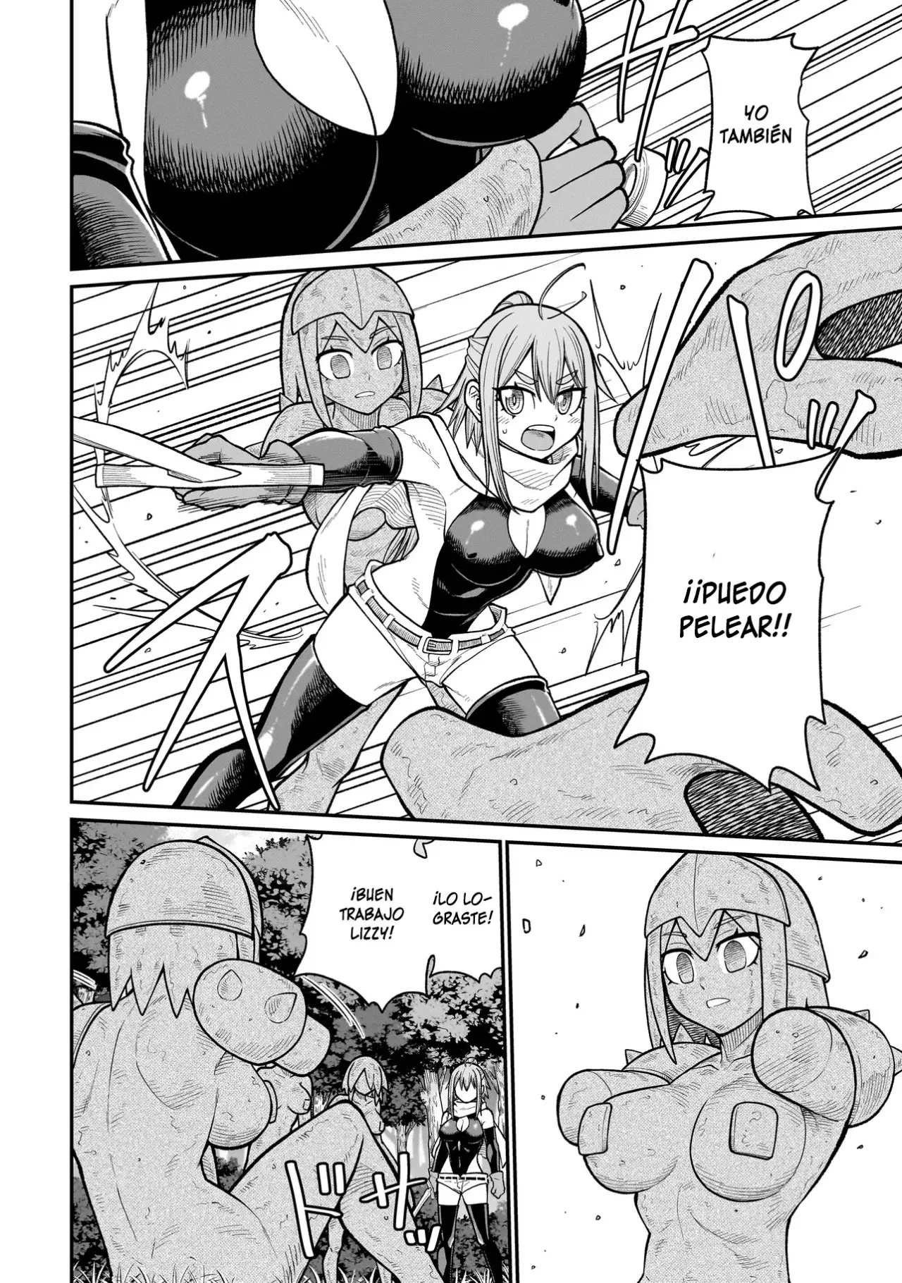 The Former Hero Wants to Lose to Monster Girl Capitulo 6: Golems página 6