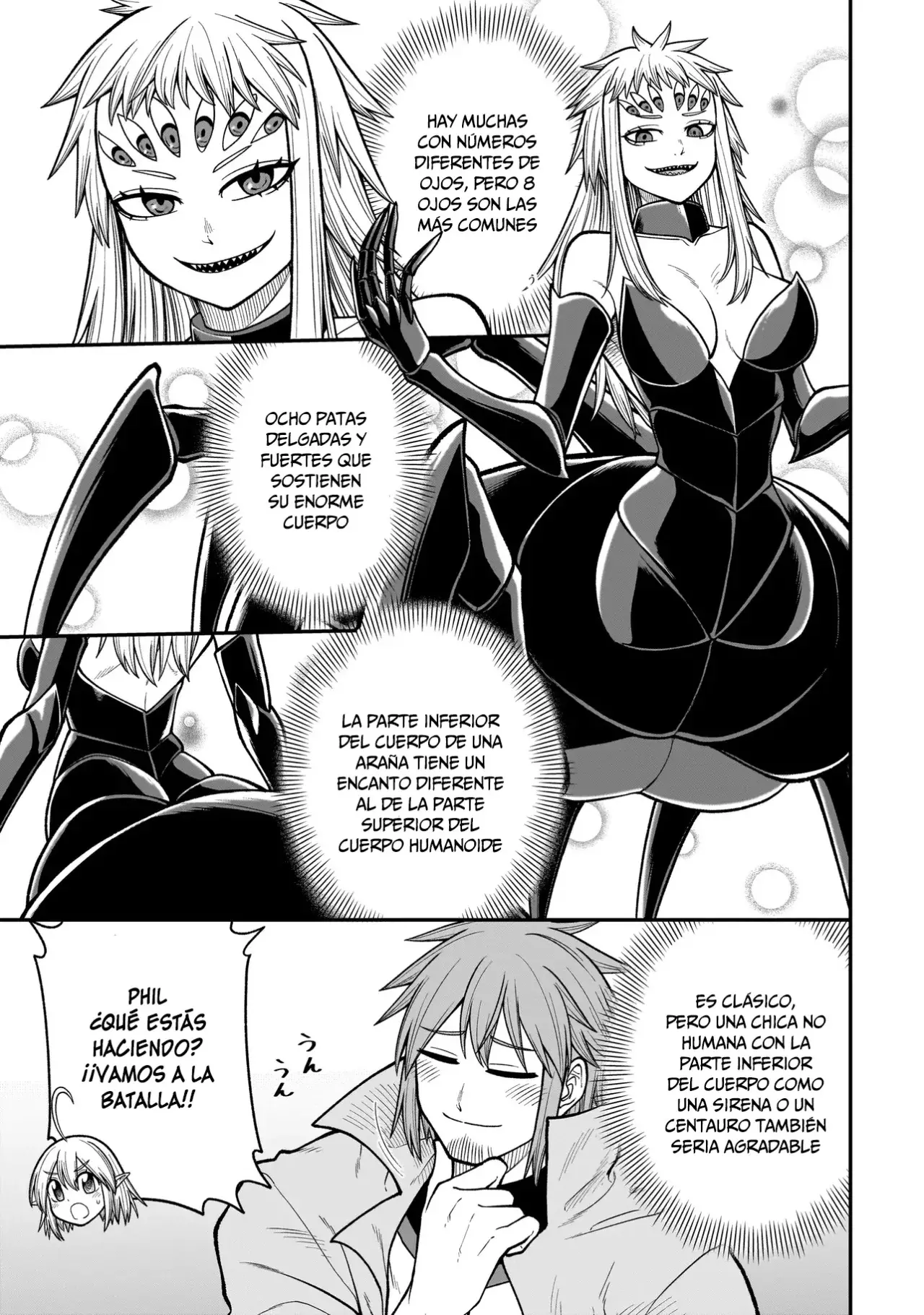 The Former Hero Wants to Lose to Monster Girl Capitulo 7: Aracne página 11