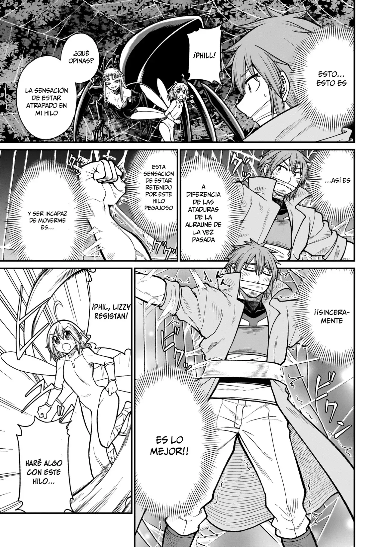 The Former Hero Wants to Lose to Monster Girl Capitulo 7: Aracne página 13