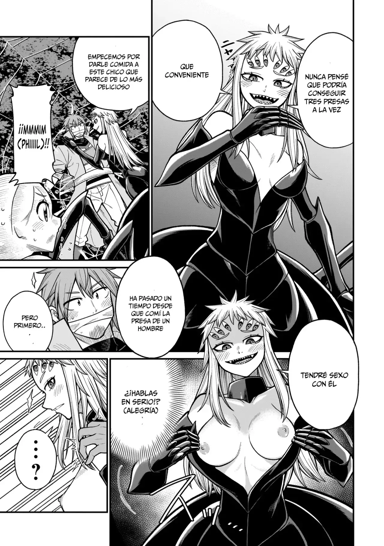 The Former Hero Wants to Lose to Monster Girl Capitulo 7: Aracne página 15
