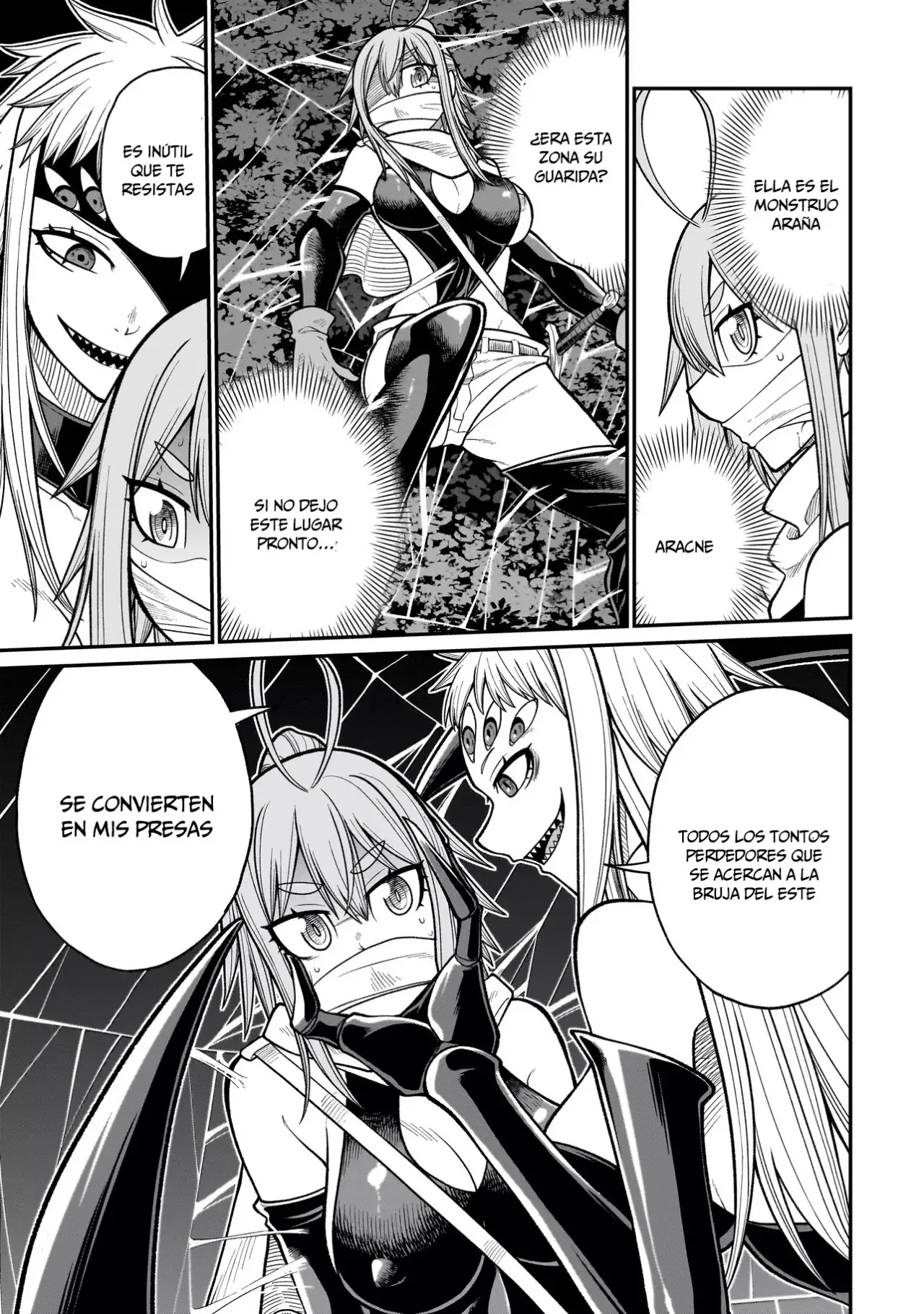 The Former Hero Wants to Lose to Monster Girl Capitulo 7: Aracne página 7