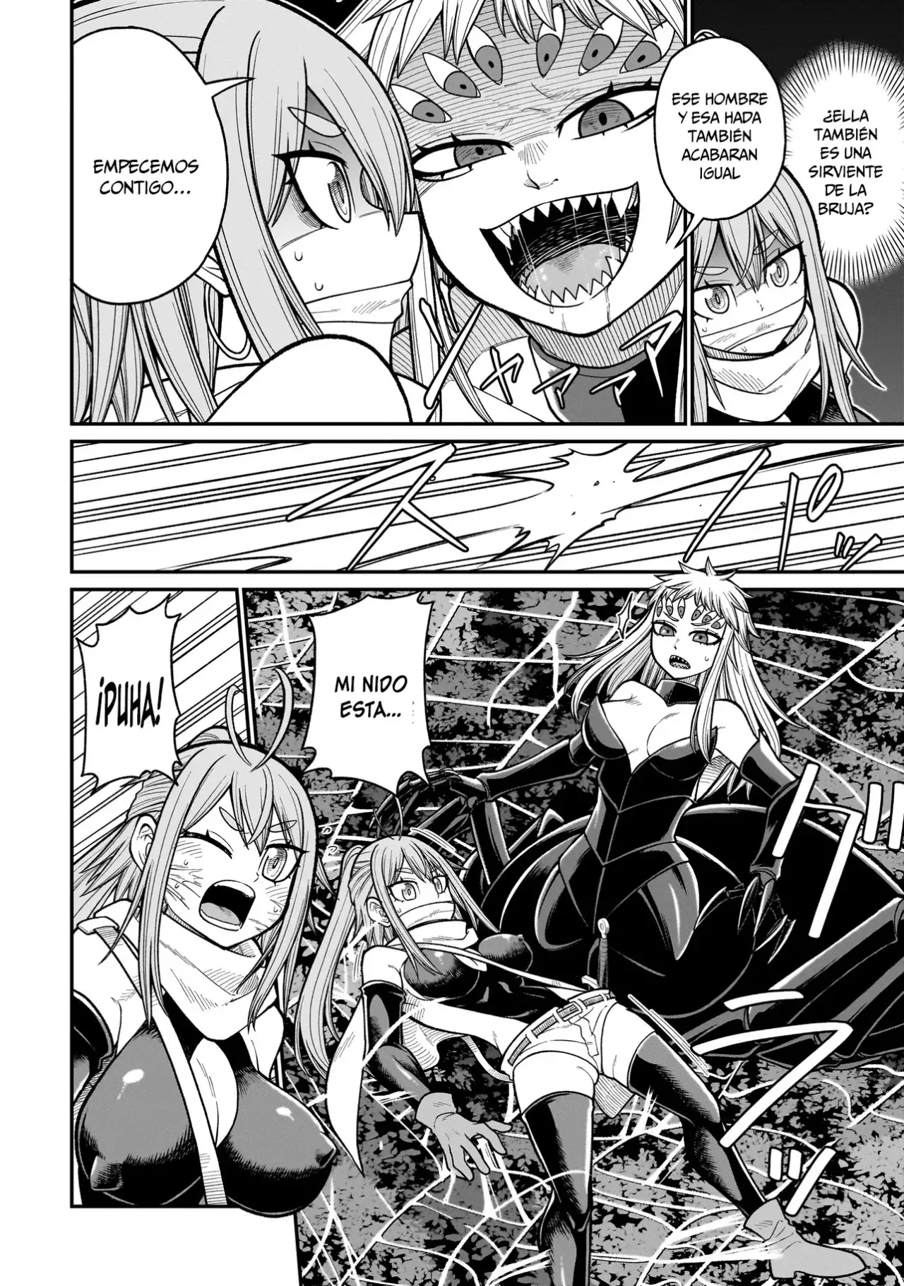 The Former Hero Wants to Lose to Monster Girl Capitulo 7: Aracne página 8