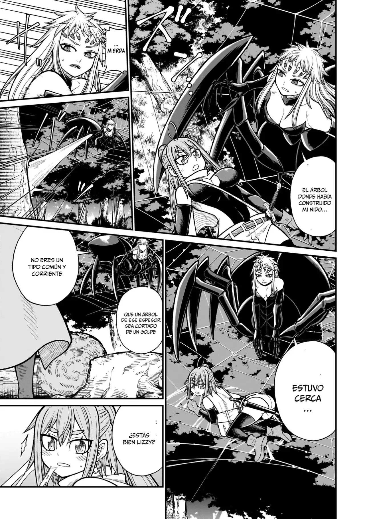 The Former Hero Wants to Lose to Monster Girl Capitulo 7: Aracne página 9