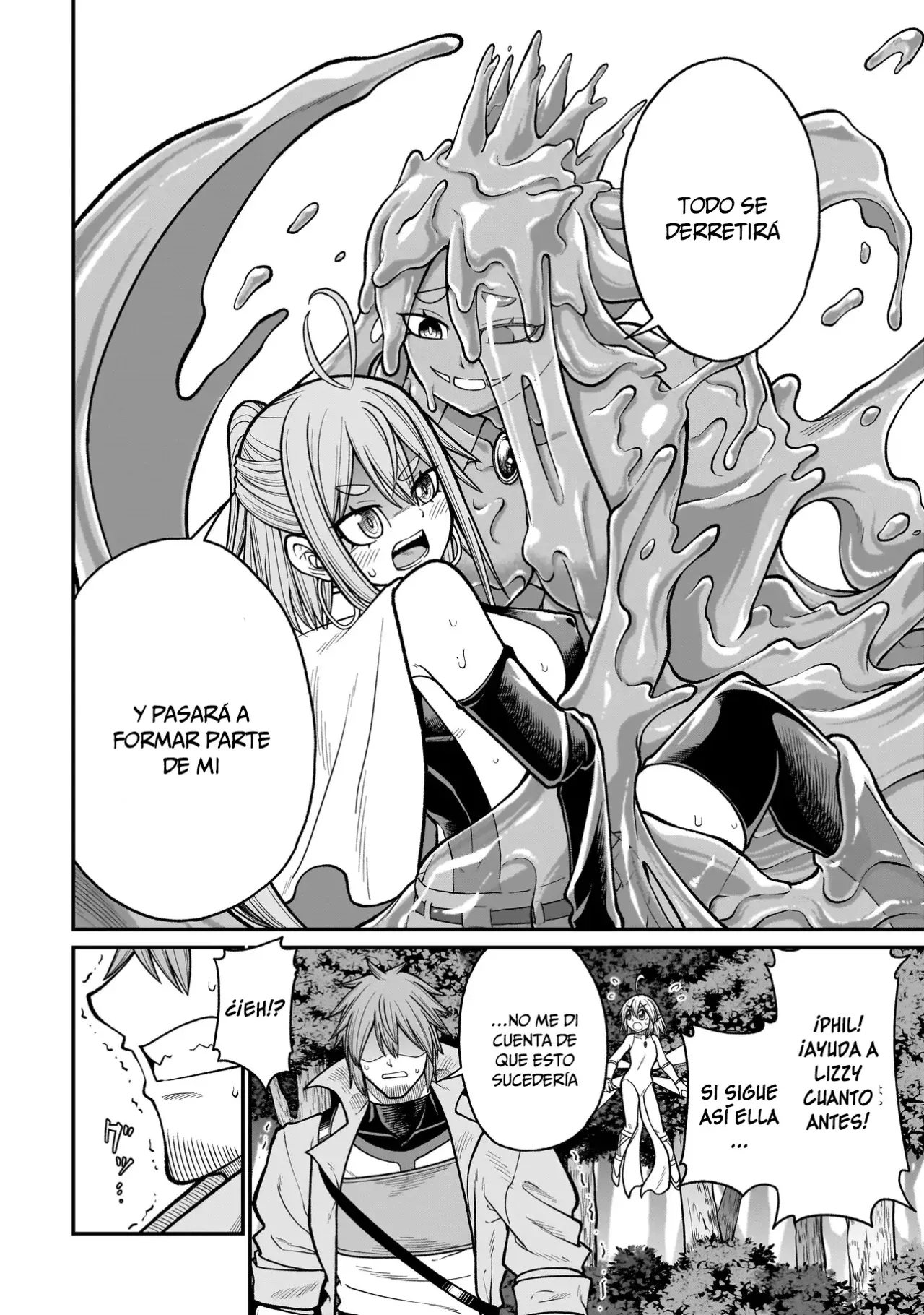The Former Hero Wants to Lose to Monster Girl Capitulo 8: Reina slime página 11