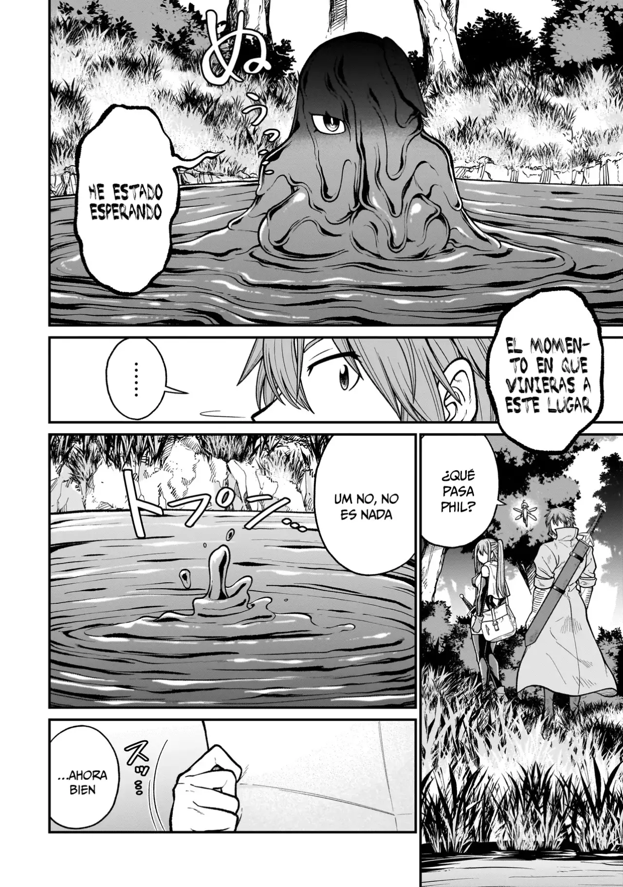 The Former Hero Wants to Lose to Monster Girl Capitulo 8: Reina slime página 3