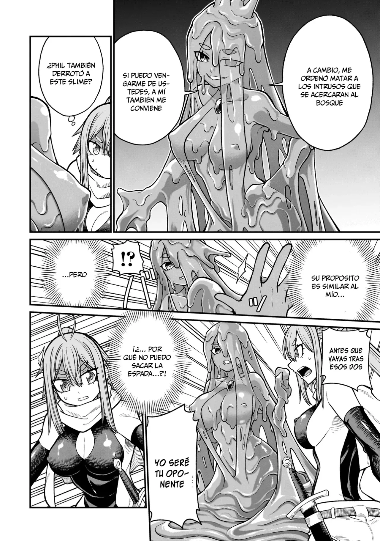 The Former Hero Wants to Lose to Monster Girl Capitulo 8: Reina slime página 9