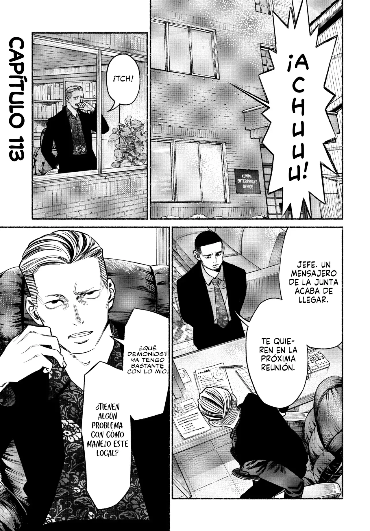 Gokushufudou Capitulo 113 página 3