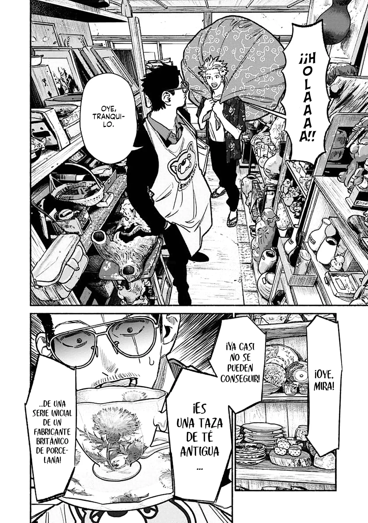 Gokushufudou Capitulo 121 página 3