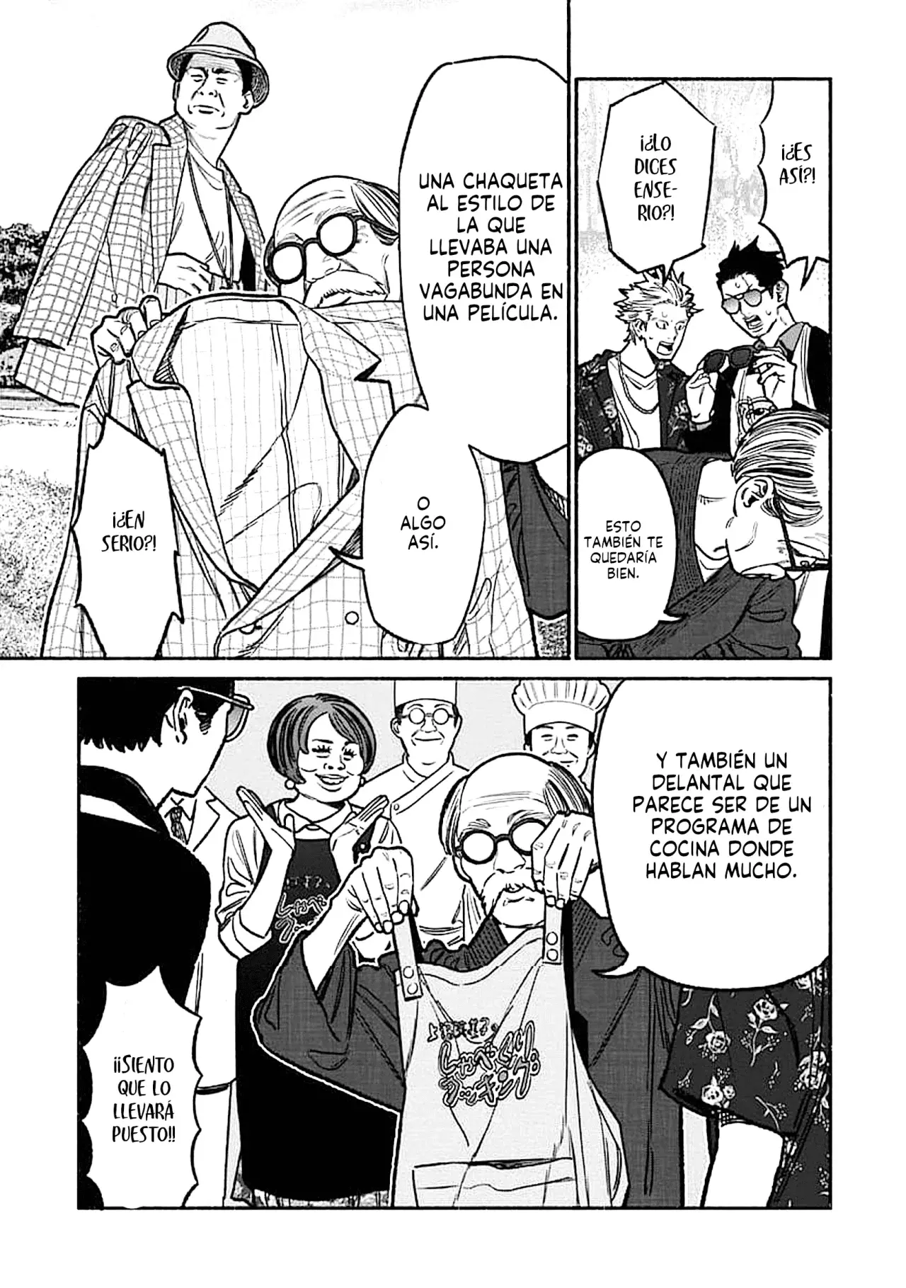 Gokushufudou Capitulo 121 página 8