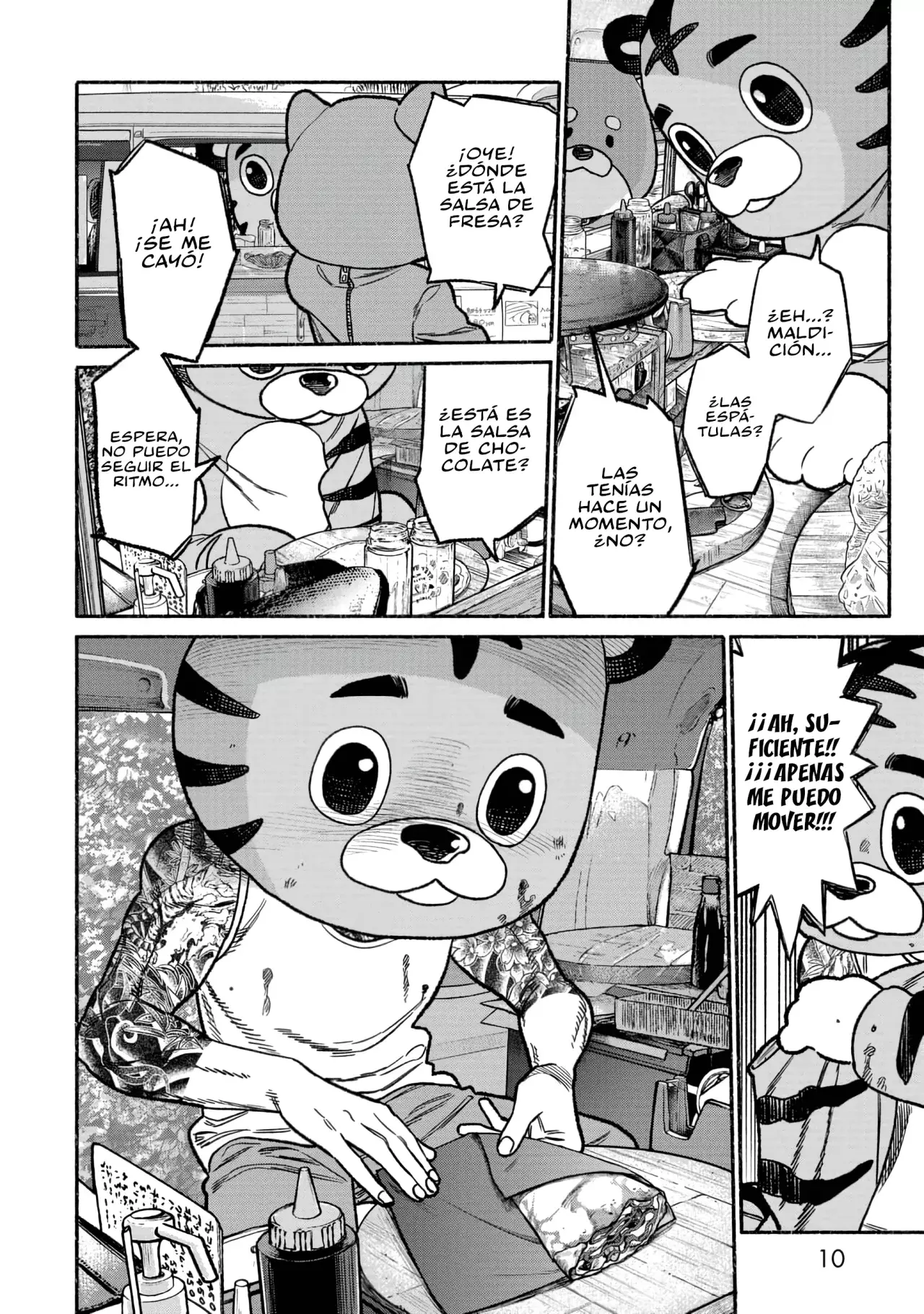 Gokushufudou Capitulo 127 página 12