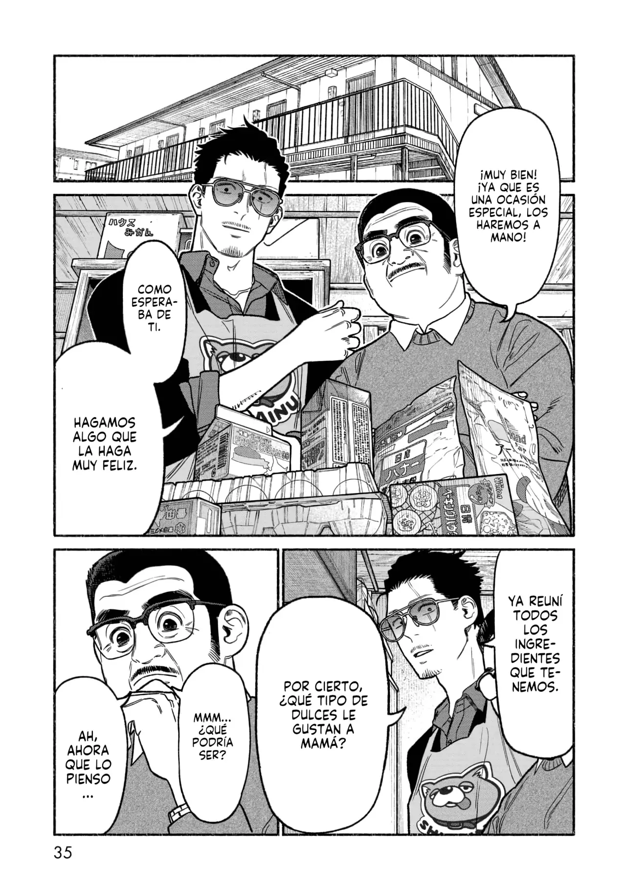 Gokushufudou Capitulo 129 página 3