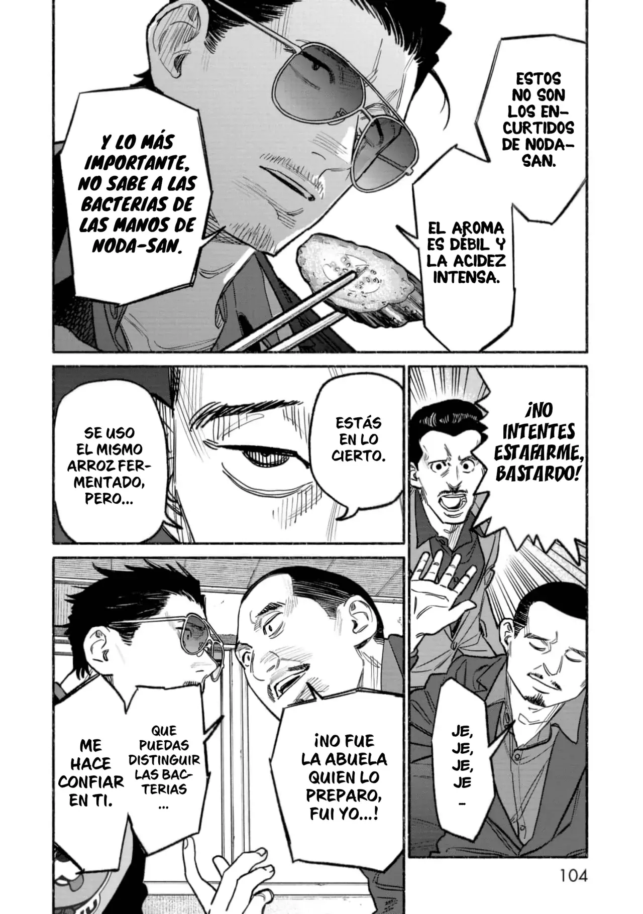 Gokushufudou Capitulo 133 página 10