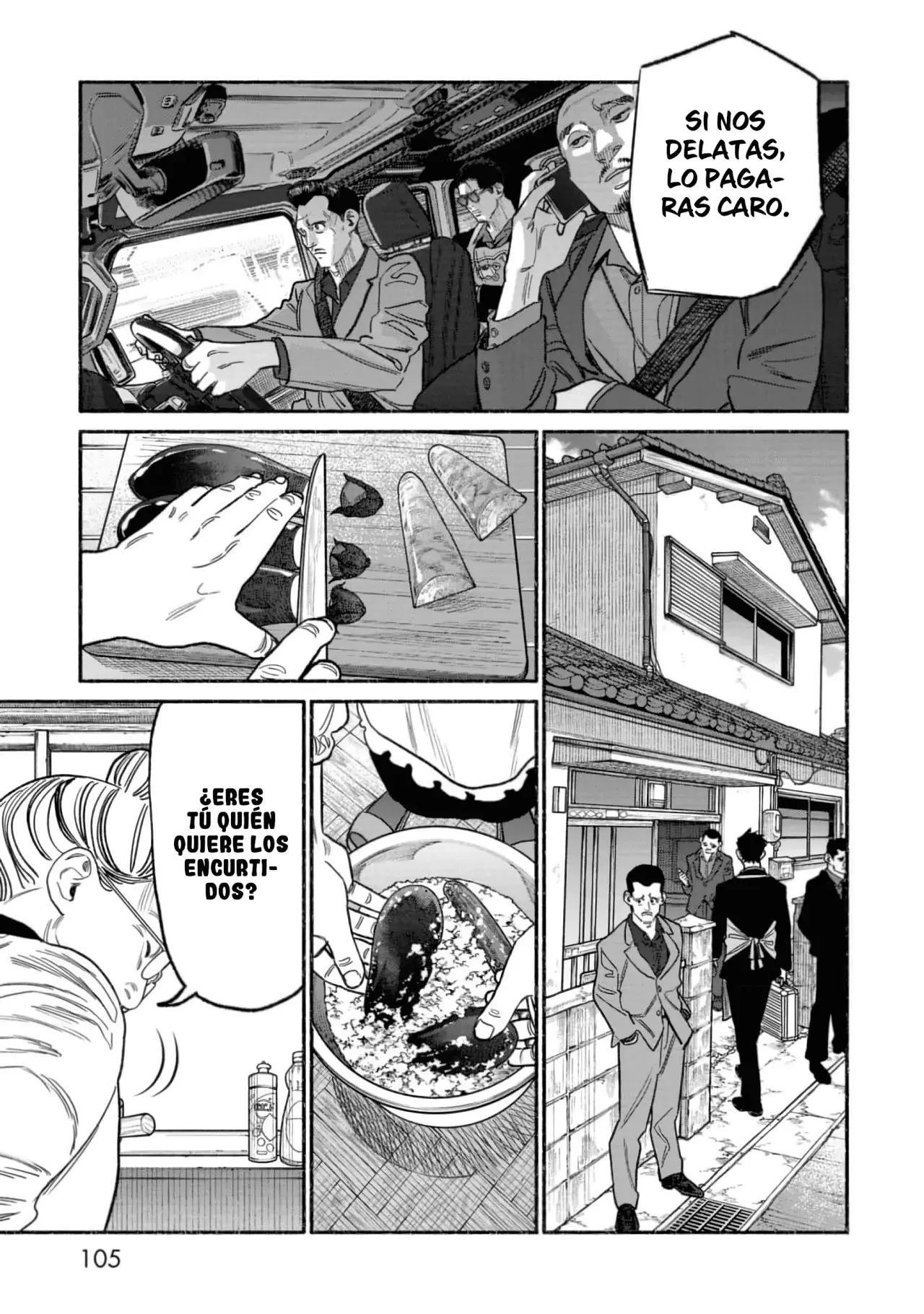 Gokushufudou Capitulo 133 página 11