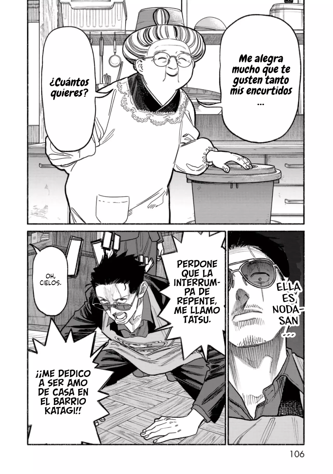 Gokushufudou Capitulo 133 página 12
