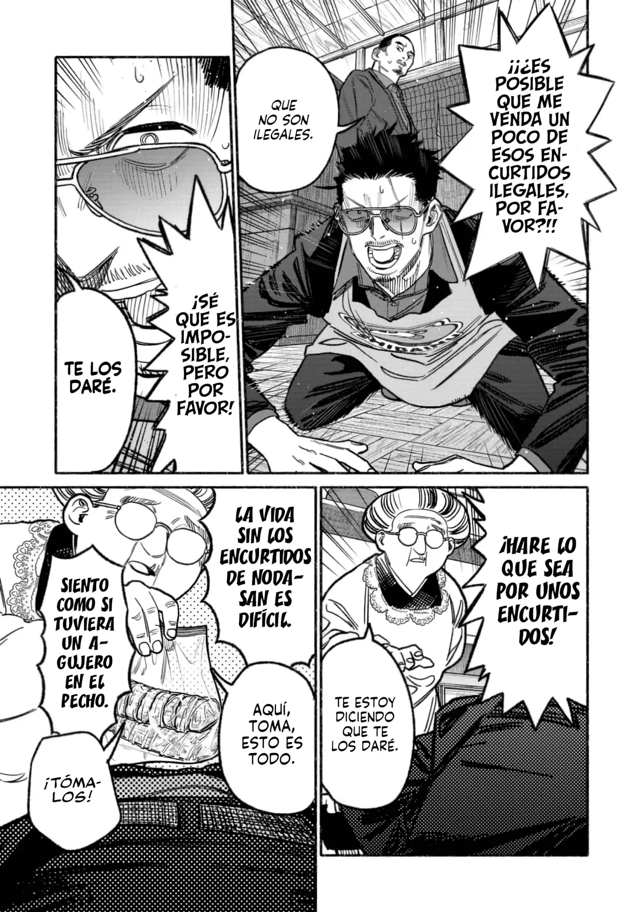 Gokushufudou Capitulo 133 página 13