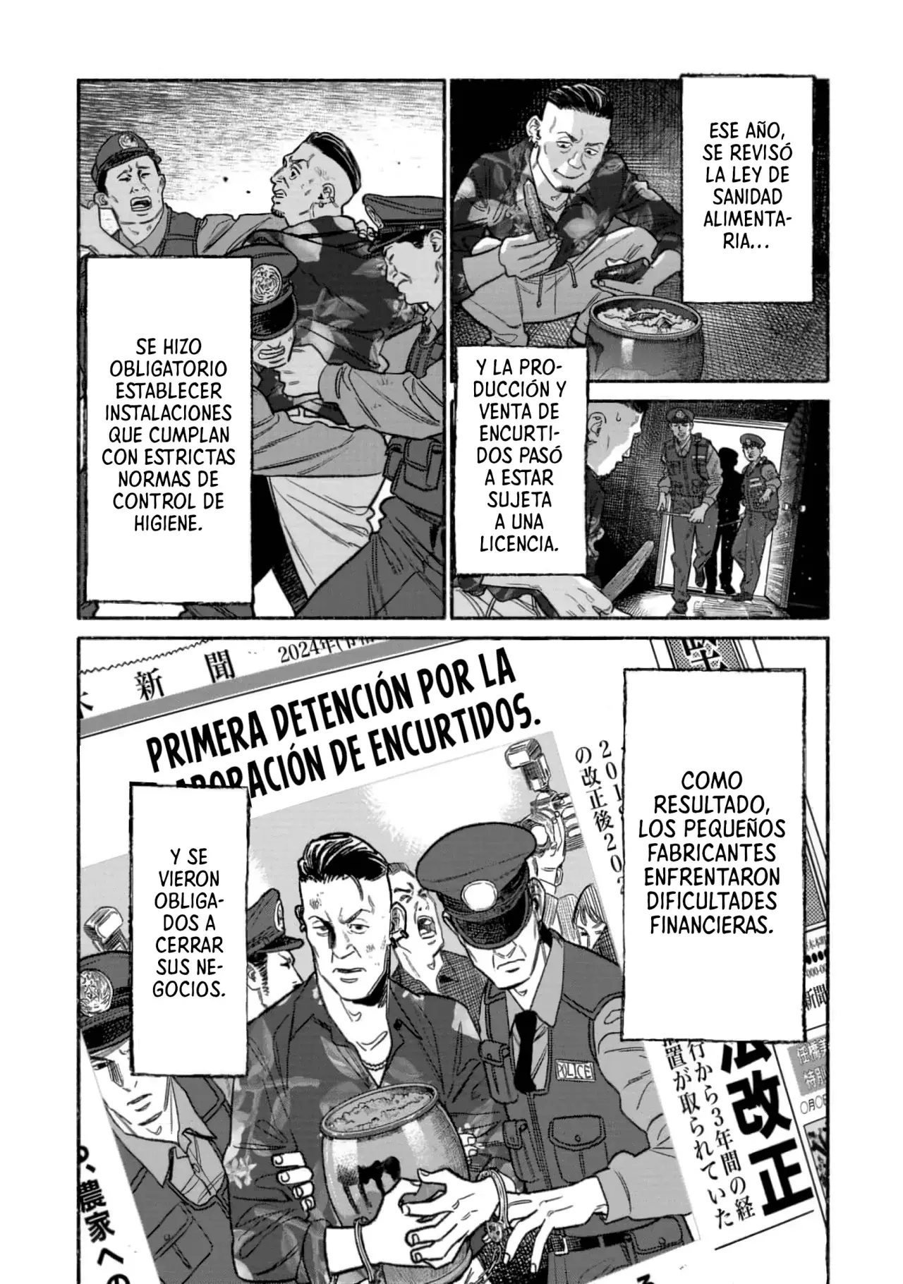 Gokushufudou Capitulo 133 página 3