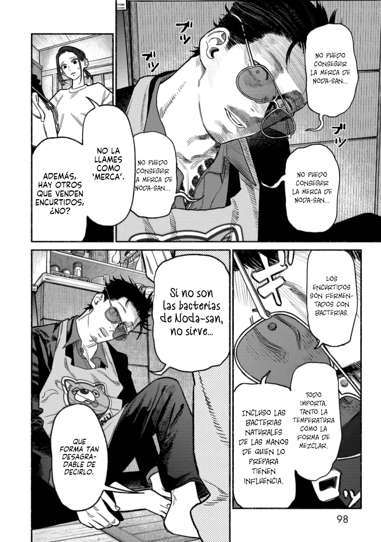 Gokushufudou Capitulo 133 página 4